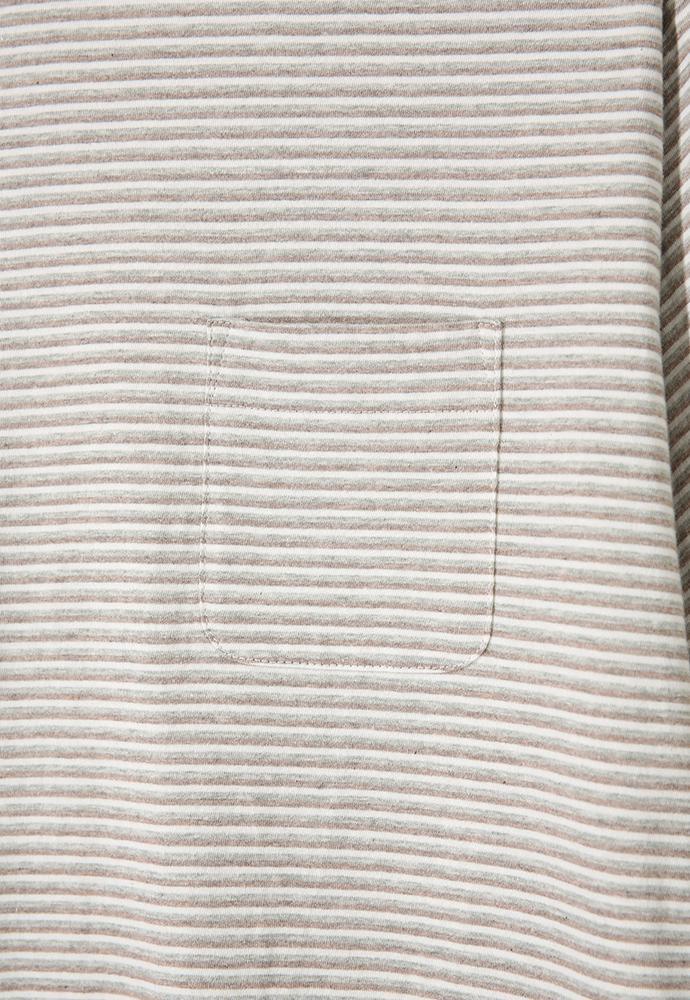 Art if acts - Washed Stripe Pocket S/S Tee (Dove) product image 12 | TRAB K-Fashion Australia