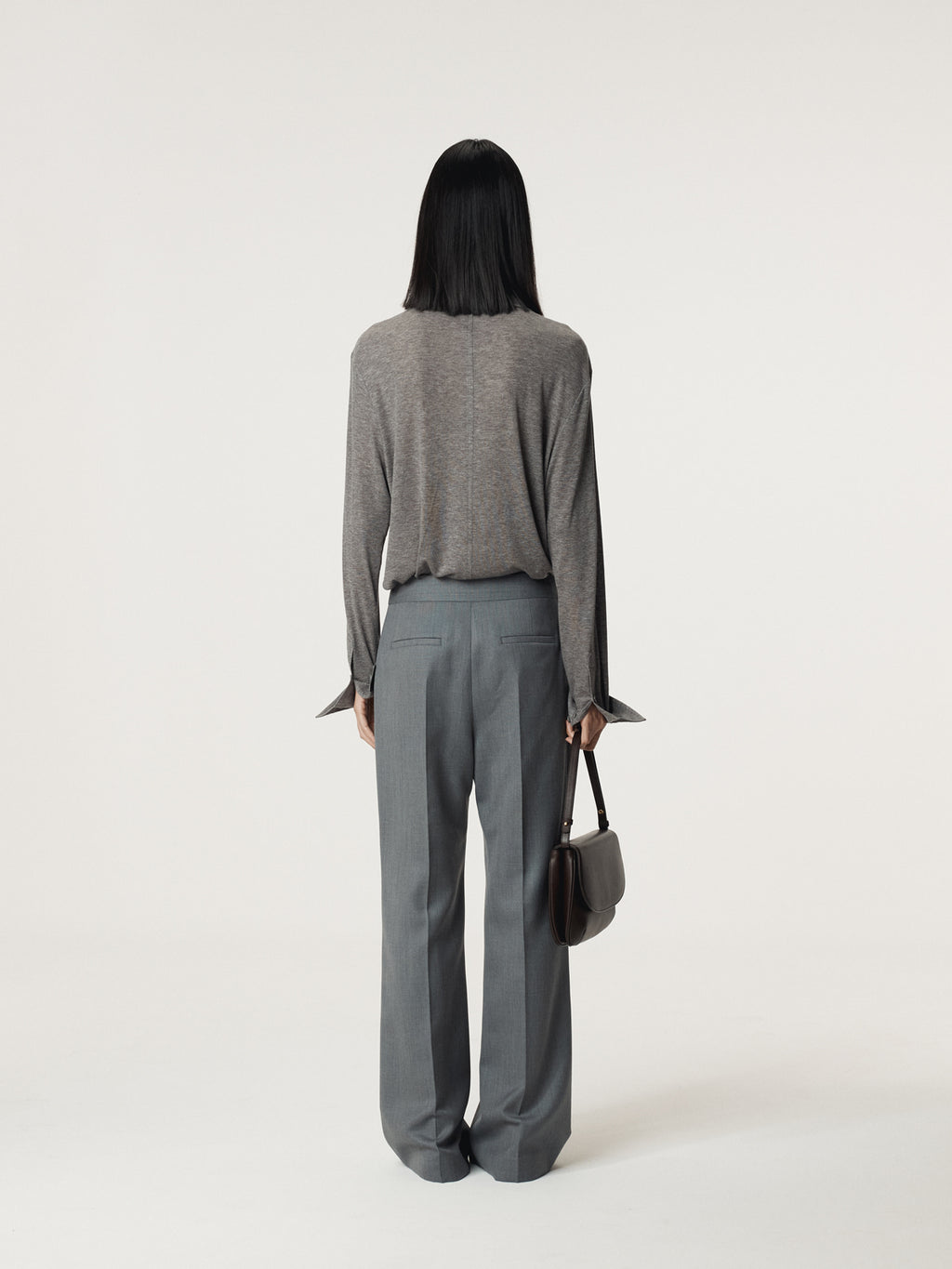 Recto - Rc Signature Flare Pants (Dark Grey) product image 4 | TRAB K-Fashion Australia