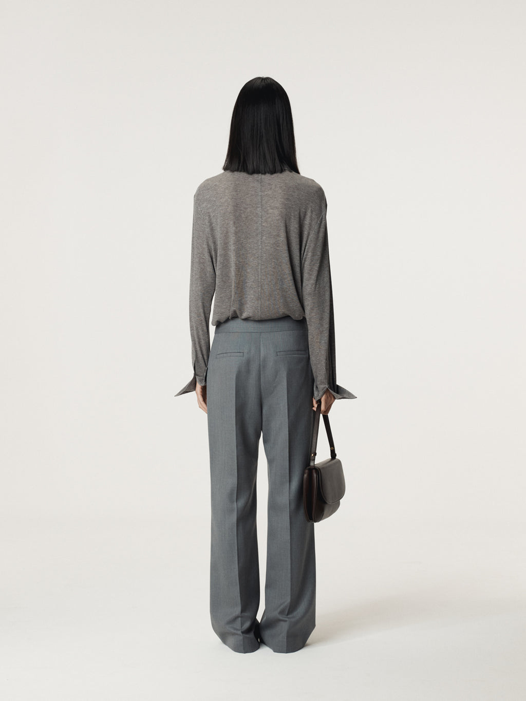 Recto - Rc Signature Flare Pants (Dark Grey) product image 4 | TRAB K-Fashion Australia