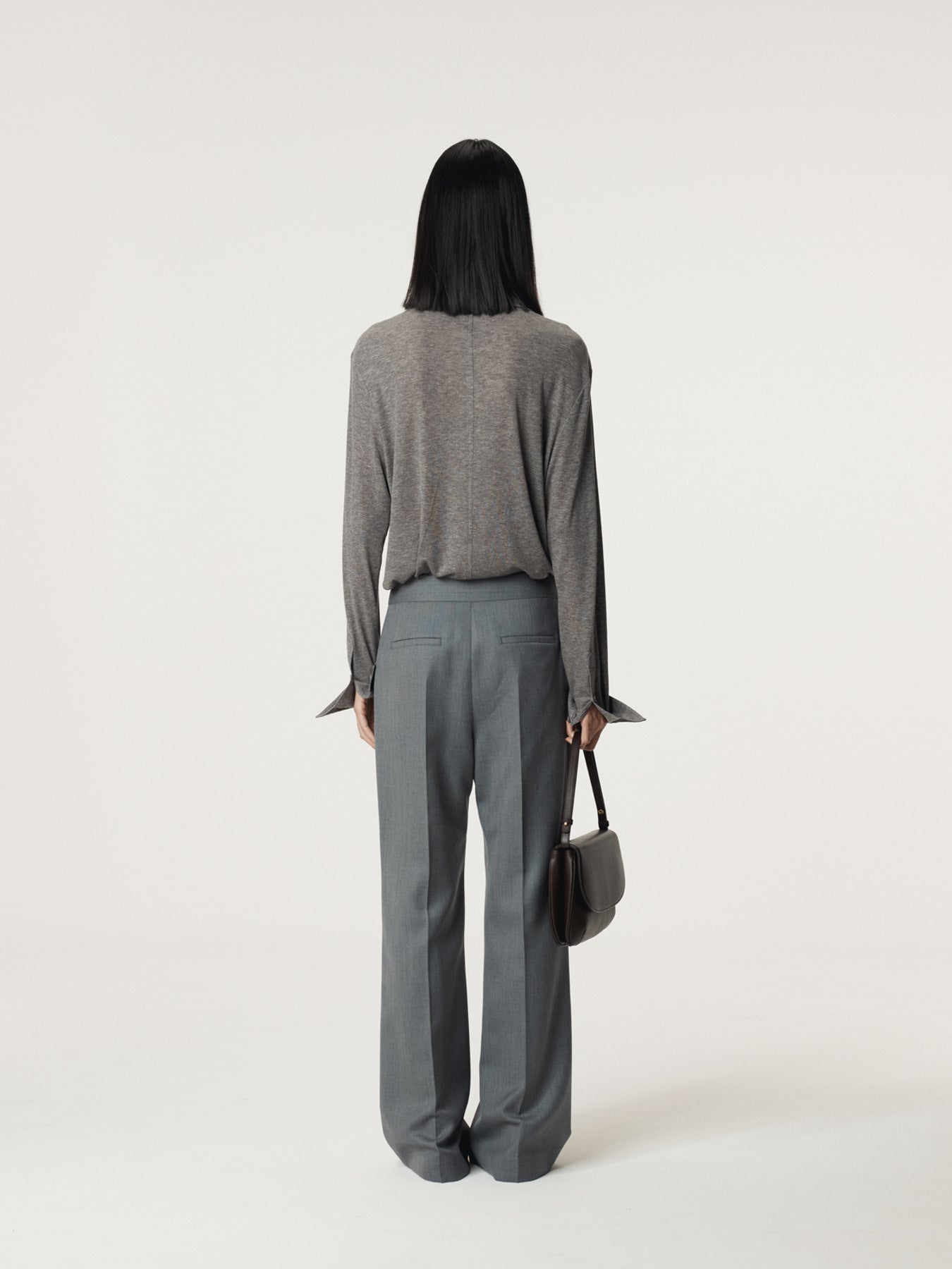 Recto - Rc Signature Flare Pants (Dark Grey) product image 4 | TRAB K-Fashion Australia