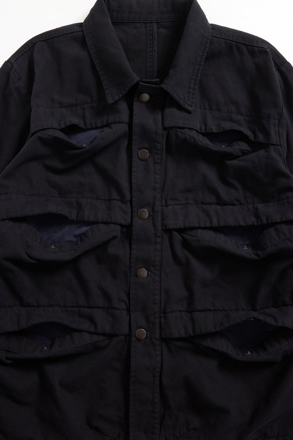 Hatchingroom - 6P Work Jacket V2 Dyed Dark (Navy) product image 4 | TRAB K-Fashion Australia