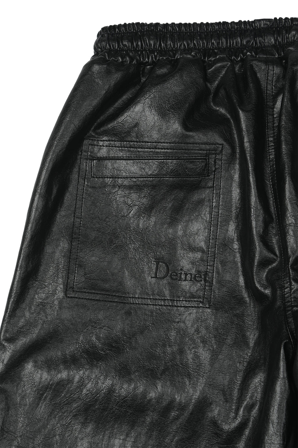 Deinet - Pocket Point Faux Leather Pants (Black) product image 11 | TRAB K-Fashion Australia