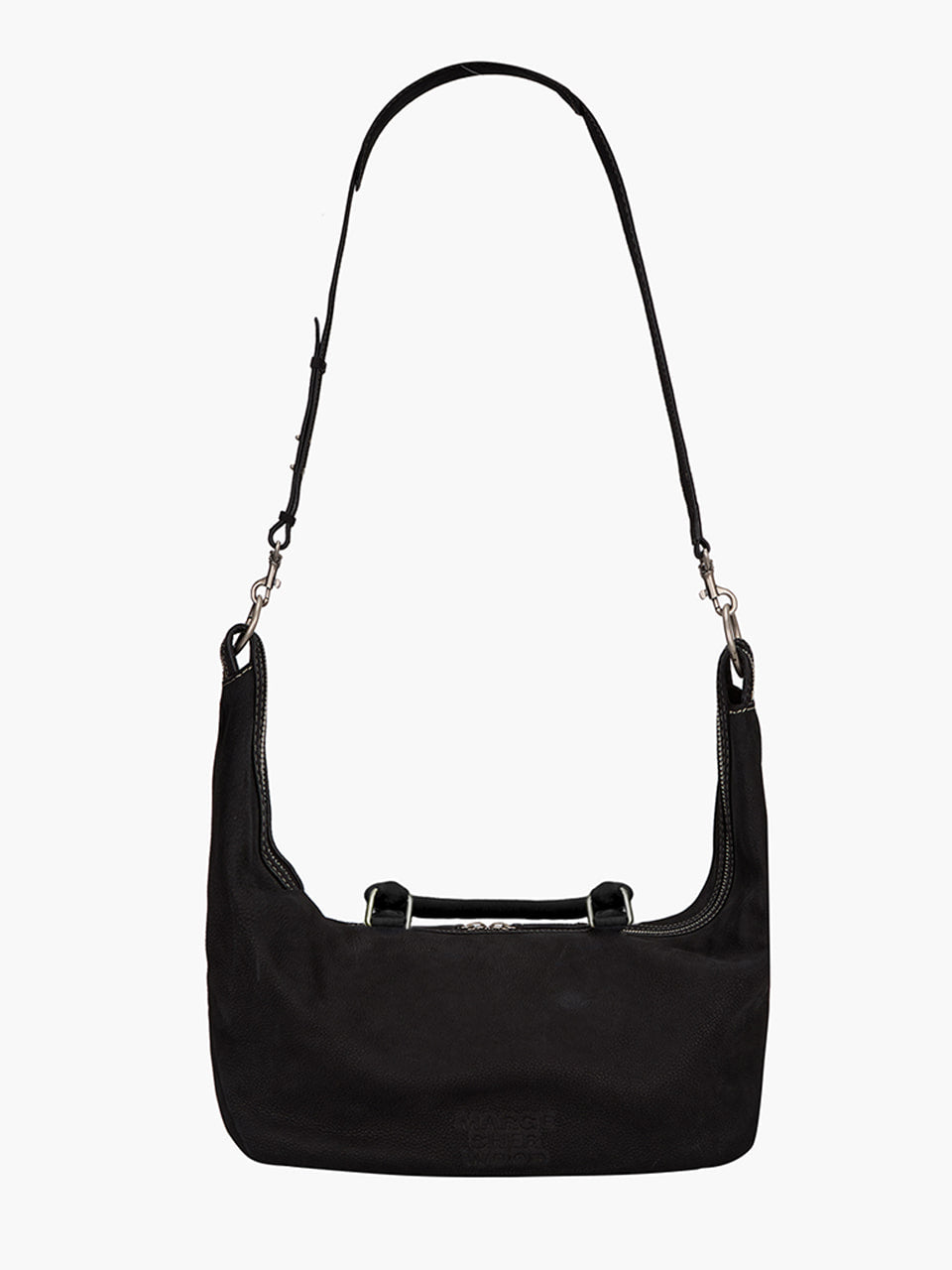 Marge Sherwood - Dumpling Tote (Black Nubuck) product image 8 | TRAB K-Fashion Australia