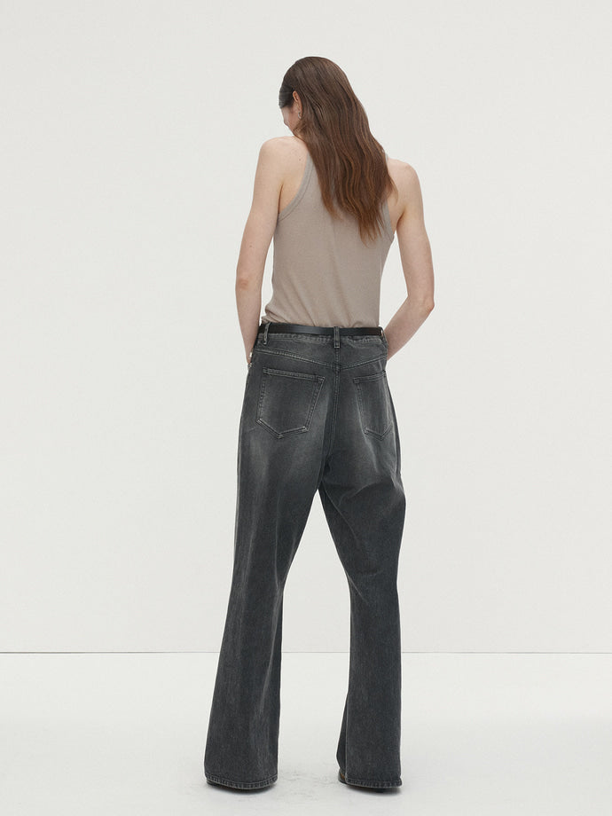 Tonywack - Super Fine Wool Ribbed Sleeveless Japanese Fabric (Sand) product image 5 | TRAB K-Fashion Australia