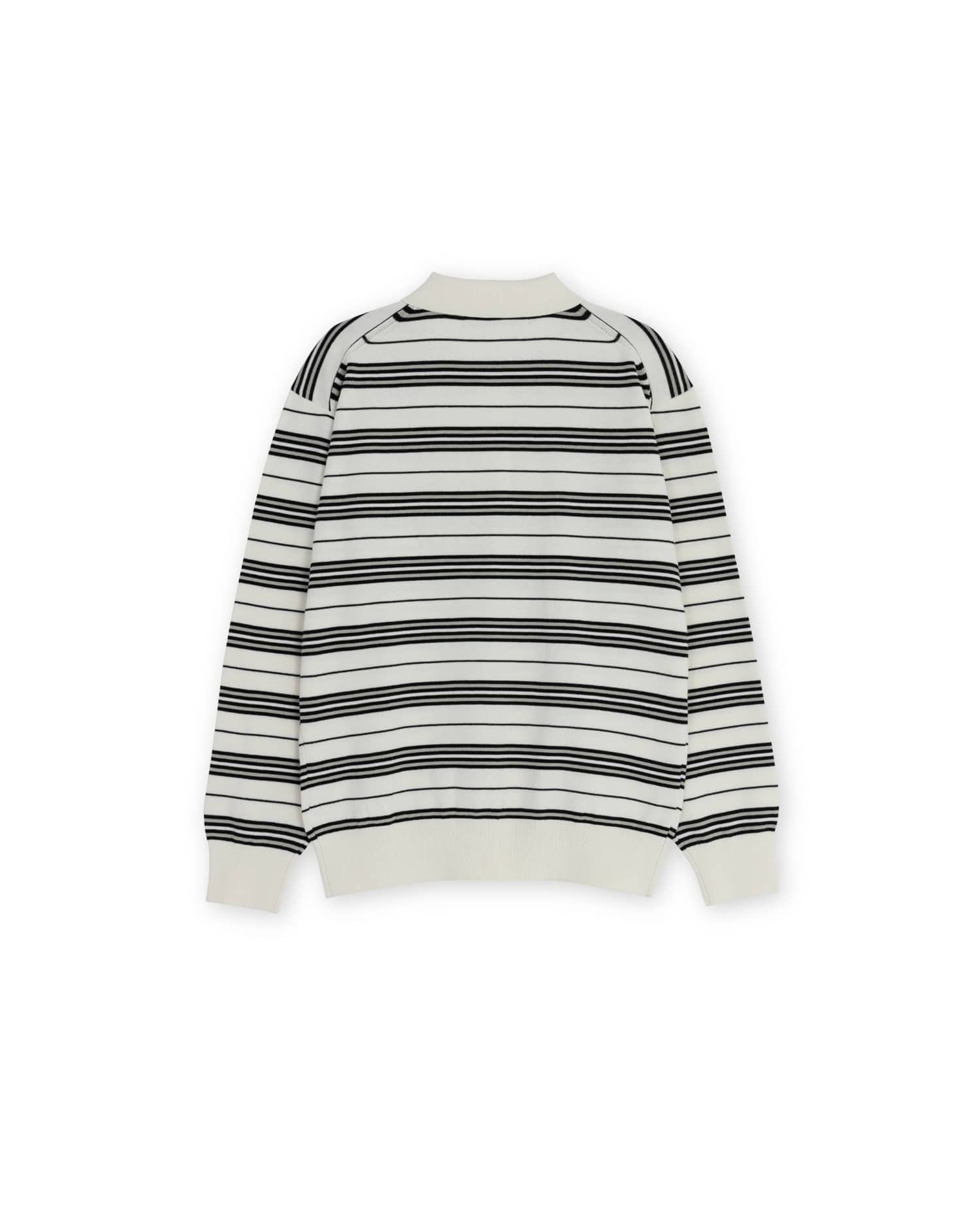 Brownyard - Stripe Knit Pique (Ivory) product image 6 | TRAB K-Fashion Australia