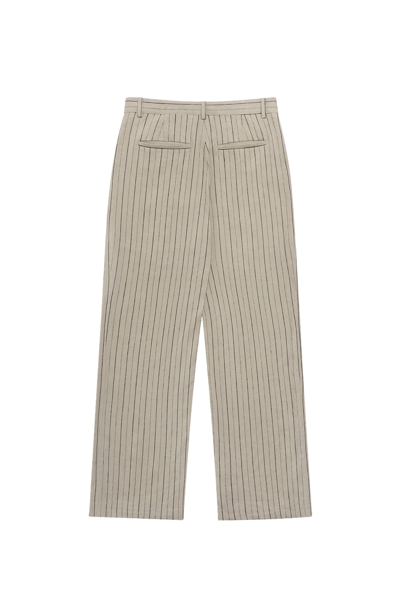Stu - Stripe Linen Pants (Beige) product image 15 | TRAB K-Fashion Australia