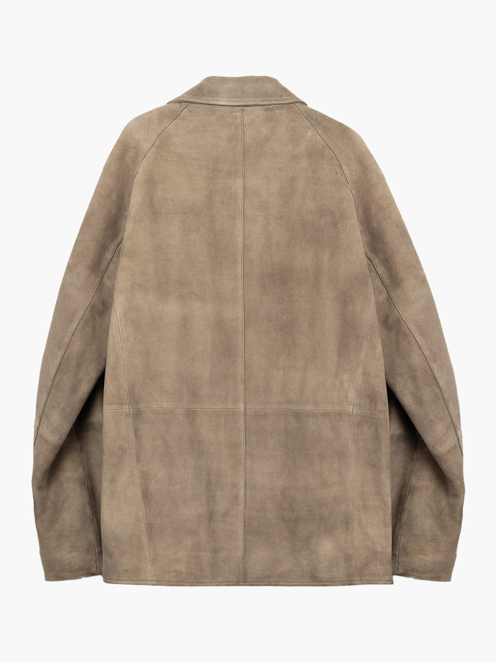Jiyong Kim - Goat Suede Work Jacket (Beige) product image 9 | TRAB K-Fashion Australia