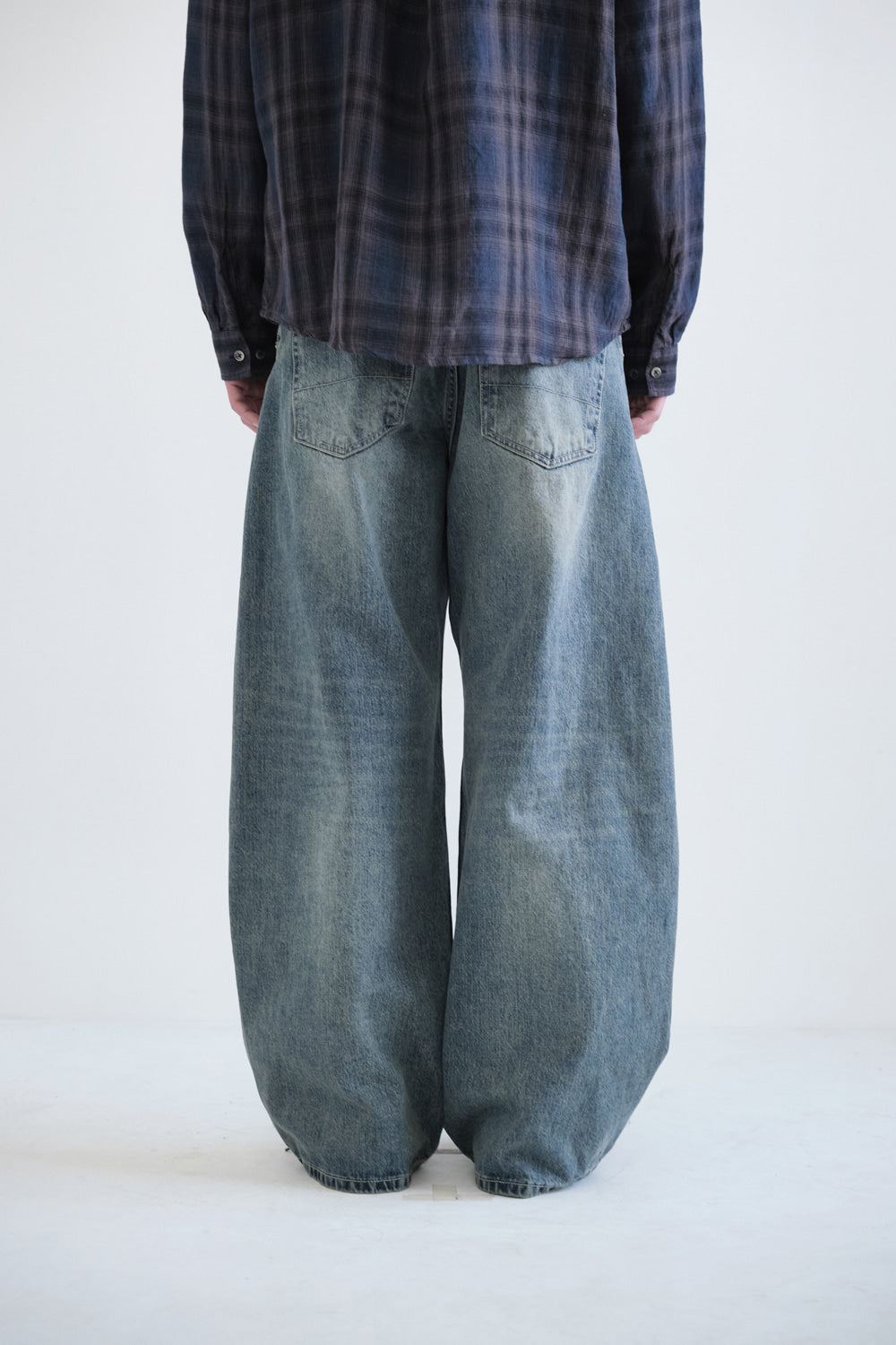 Hatchingroom - Wide Curve Jeans (Vintage Blue) product image 8 | TRAB K-Fashion Australia