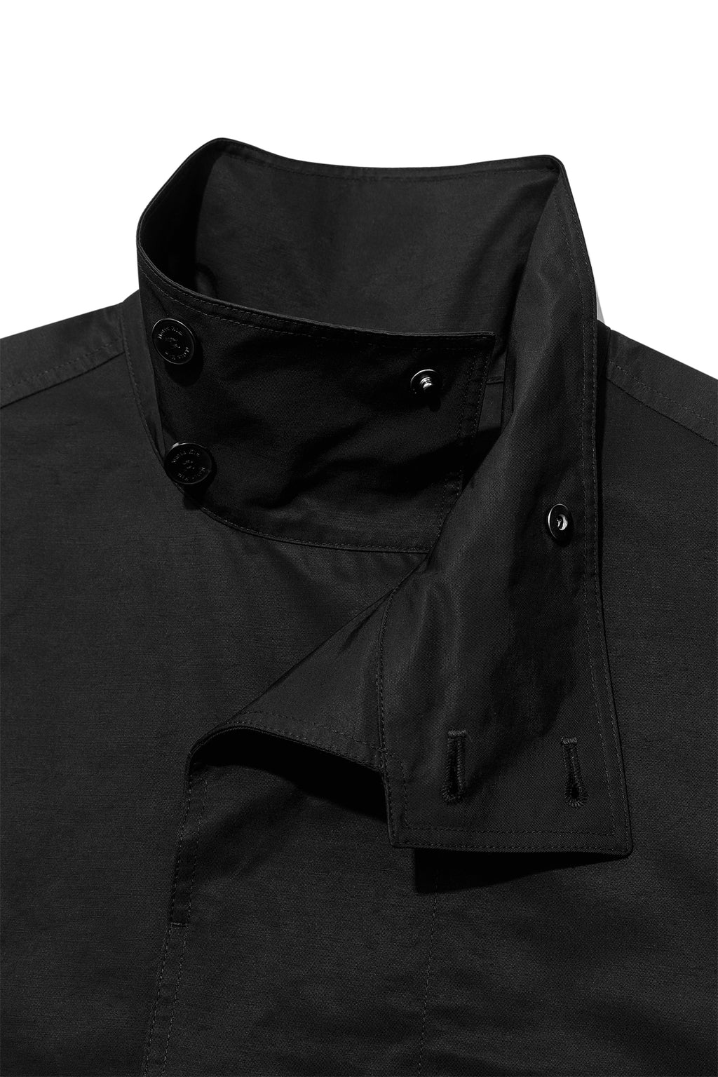 Matin Kim - Trench Bomber Jumper (Black) product image 3 | TRAB K-Fashion Australia
