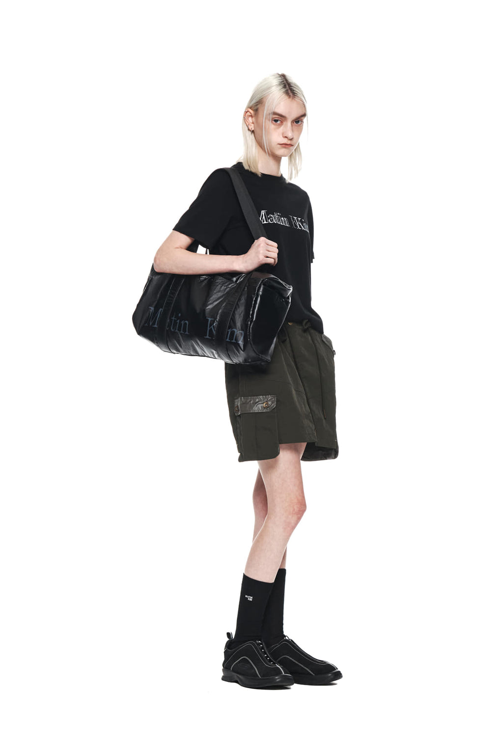 Matin Kim - Cargo Mini Skirt (Khaki) product image 8 | TRAB K-Fashion Australia