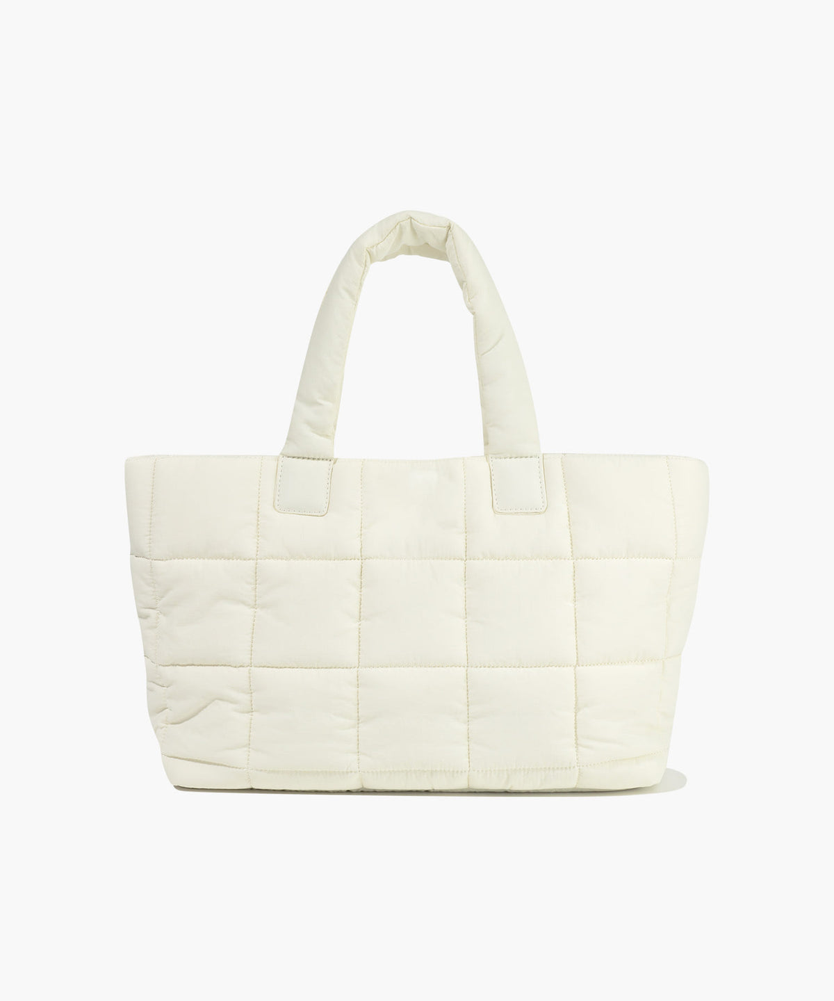 Marithe & Francois Girbaud - Classic Logo Padding Tote Bag (Ivory) product image 3 | TRAB K-Fashion Australia