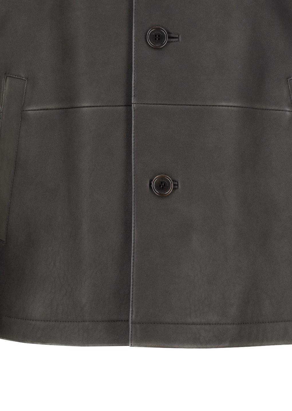 Amomento - Lambskin mid jacket (Brown) product image 15 | TRAB K-Fashion Australia