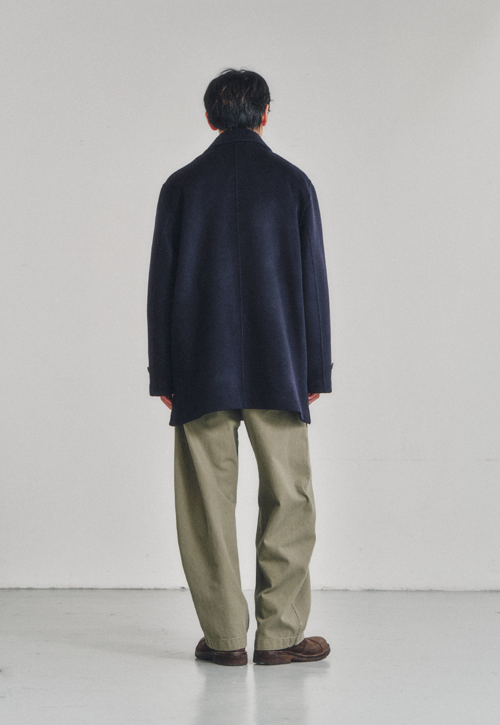 Art if acts - Handmade Car Coat (Deep Navy) product image 4 | TRAB K-Fashion Australia