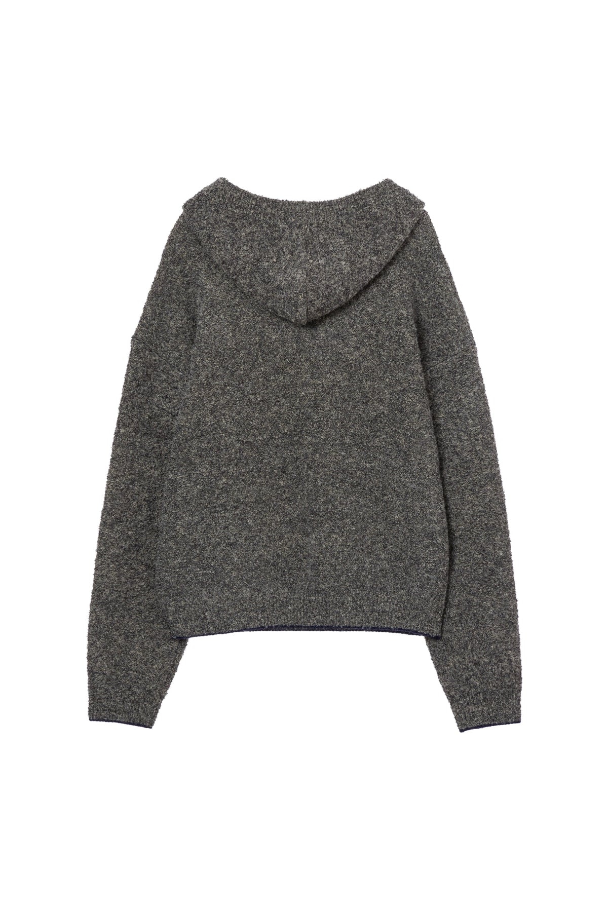 Deinet - Cosmic Knit Hoodie (Charcoal) product image 2 | TRAB K-Fashion Australia