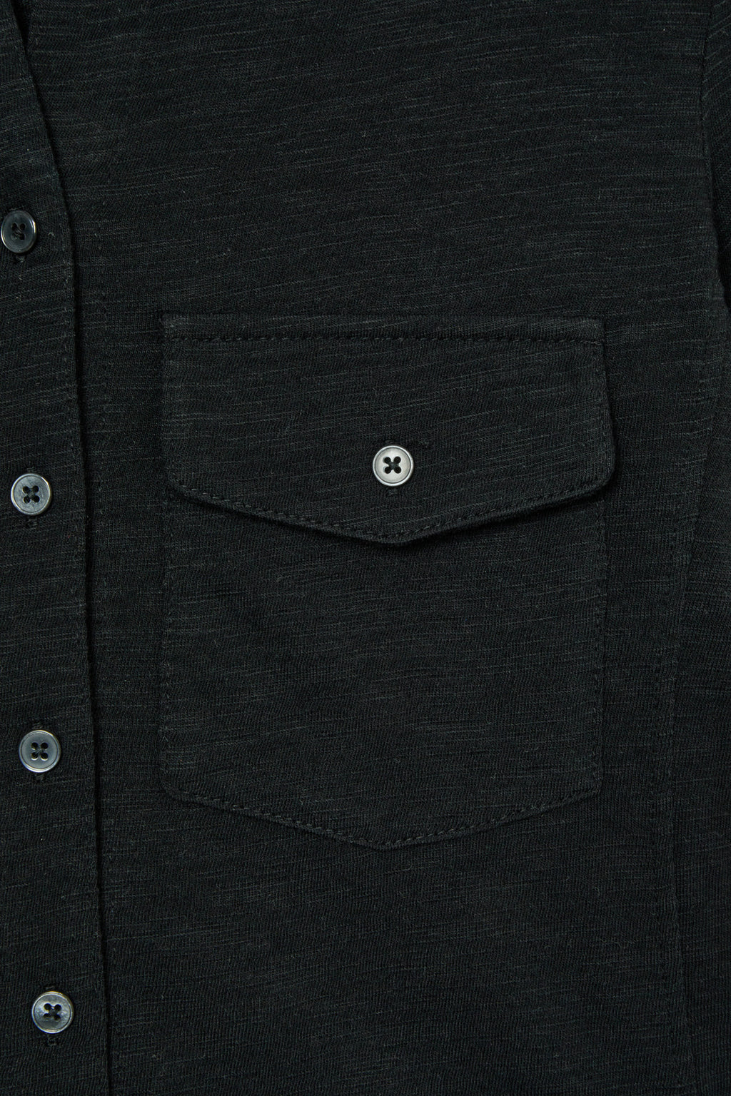 Deinet - Button Collar T-Shirt (Black) product image 13 | TRAB K-Fashion Australia