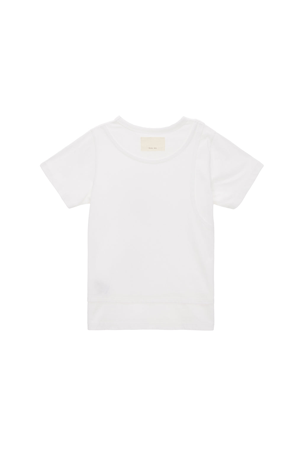 Matin Kim - Layered Detail Top (White) product image 2 | TRAB K-Fashion Australia