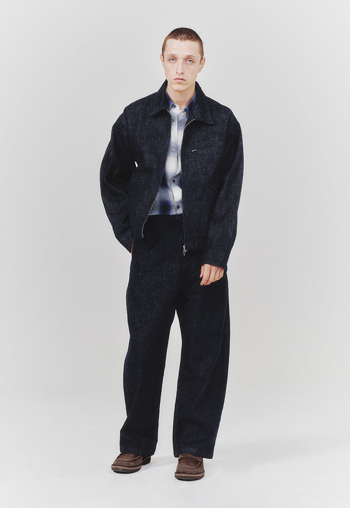 Art if acts - Marina Work Jacket (Indigo) product image 1 | TRAB K-Fashion Australia