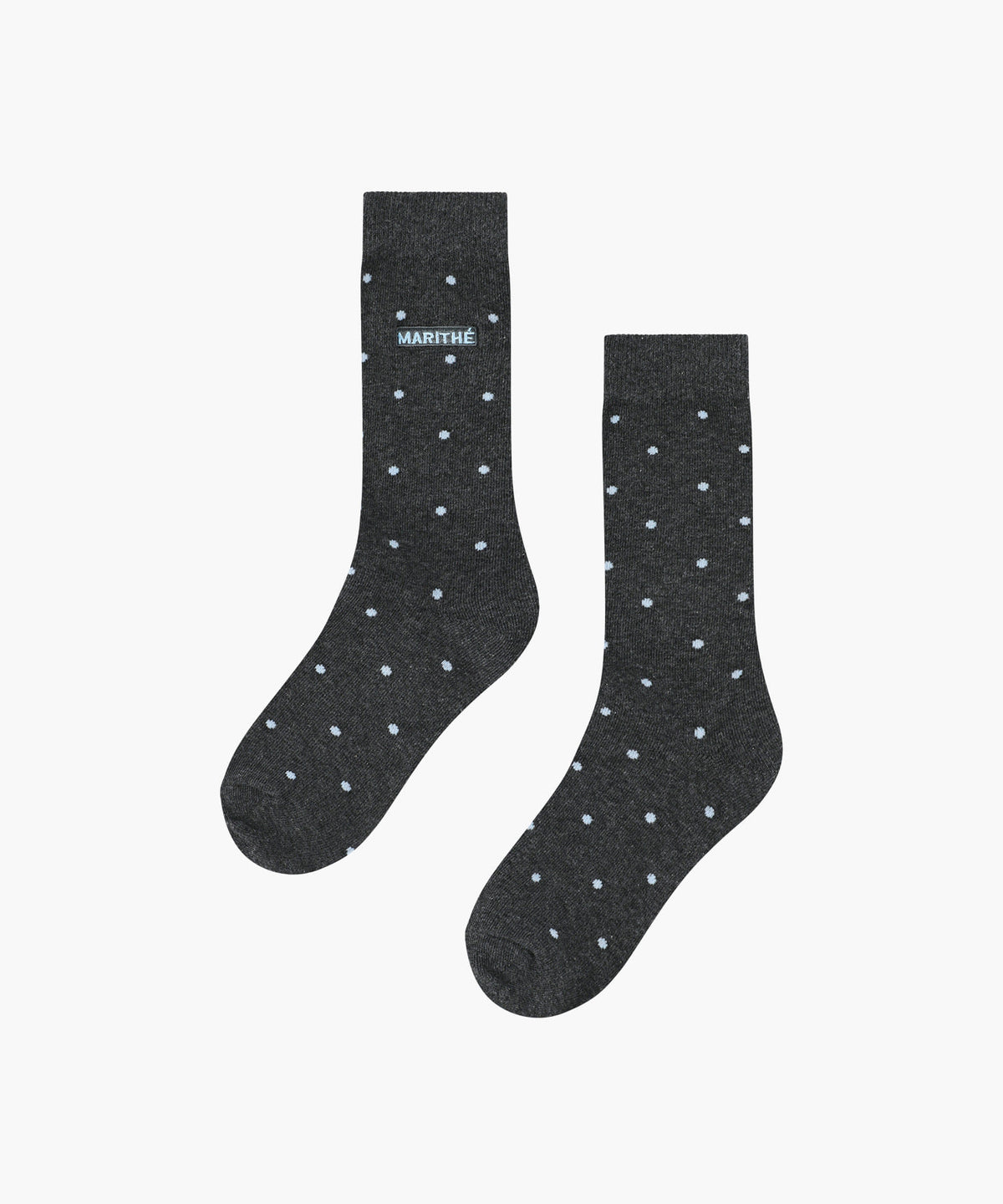 Marithe & Francois Girbaud - Mini Polka Dot Socks (Charcoal) product image 3 | TRAB K-Fashion Australia