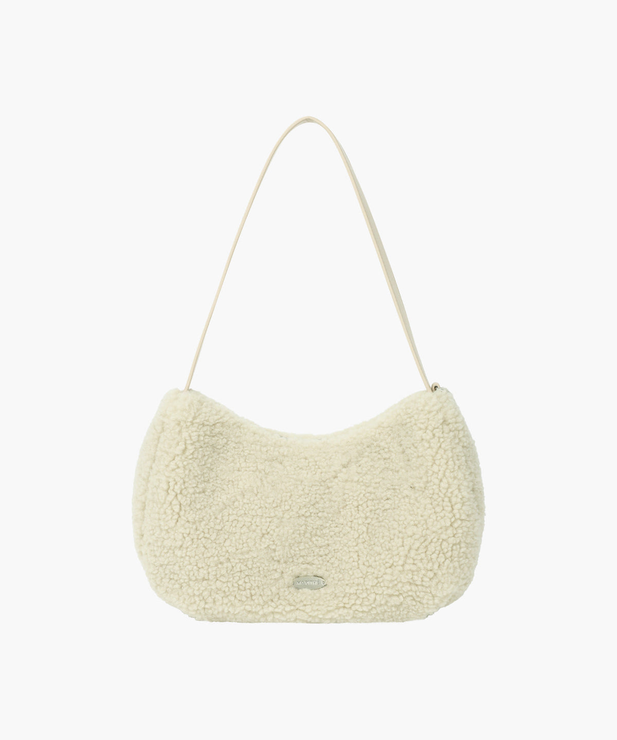 Marithe & Francois Girbaud - Fur Mini Tote Bag (Light Beige) product image 1 | TRAB K-Fashion Australia