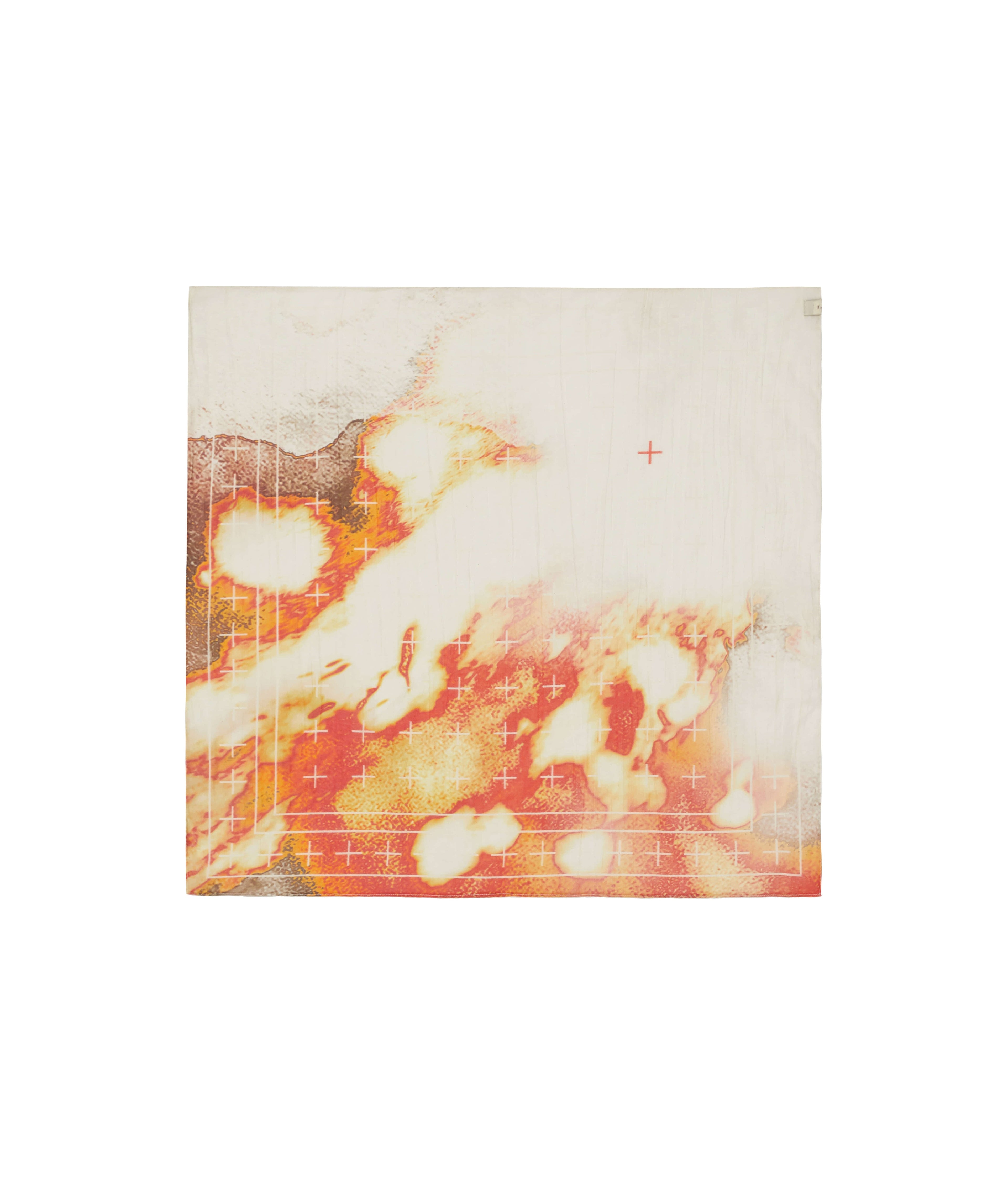 XLIM - Ep.7 01 Synopsis Bandana (Ivory / Orange) product image 1 | TRAB K-Fashion Australia
