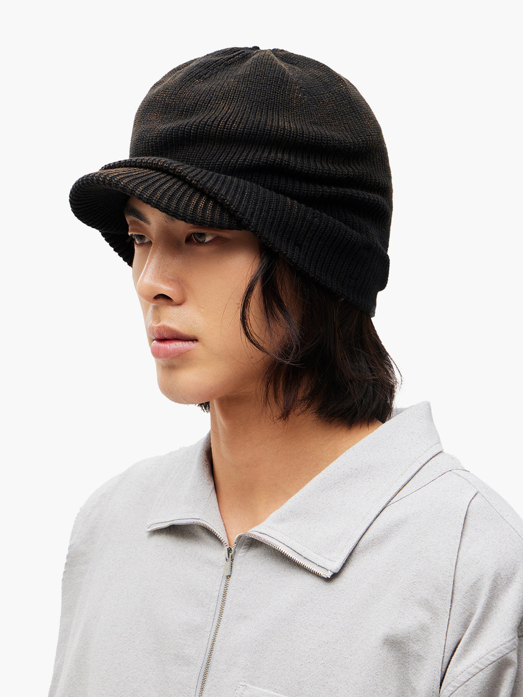 Jiyong Kim - Knit Hat (Black) product image 3 | TRAB K-Fashion Australia
