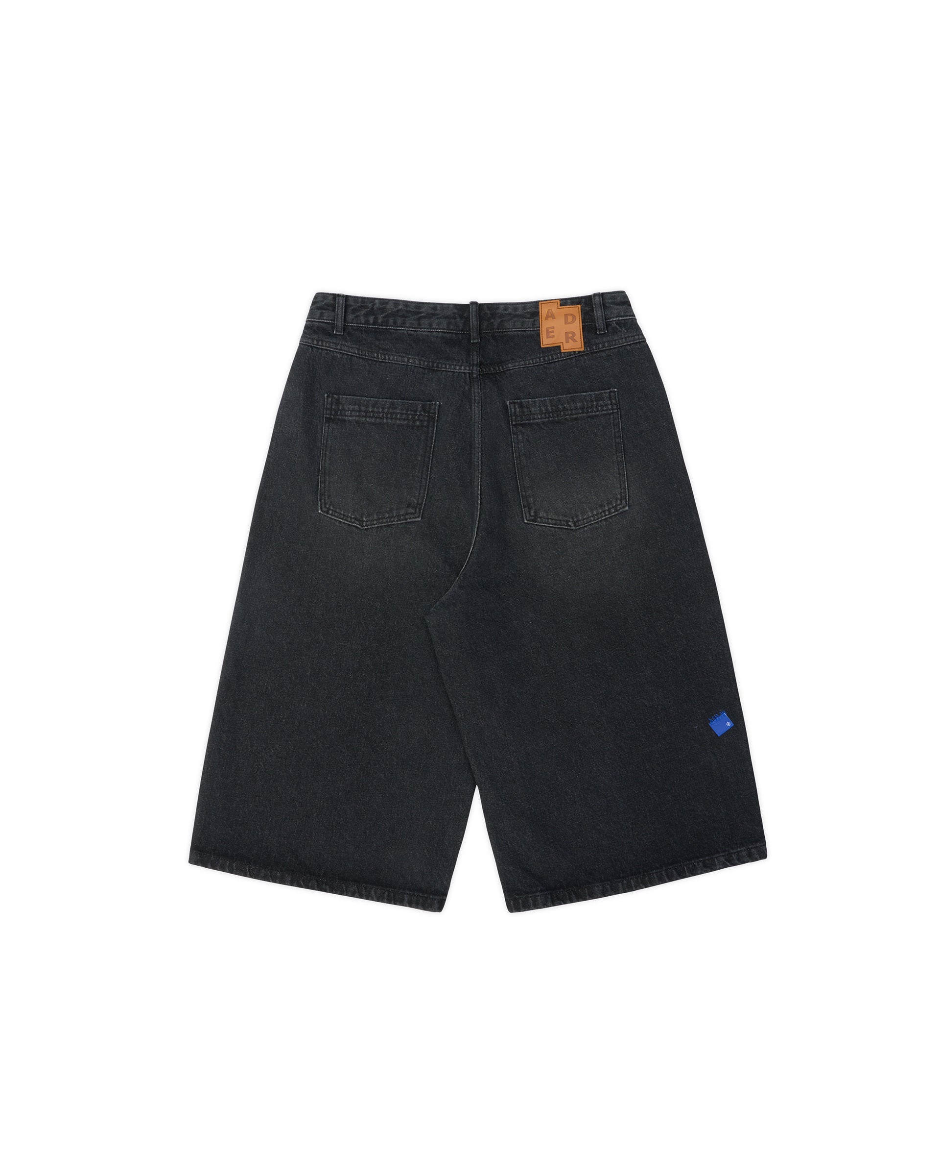 Ader Error - Sig; SV Tag short jeans 01 (Noir) product image 4 | TRAB K-Fashion Australia