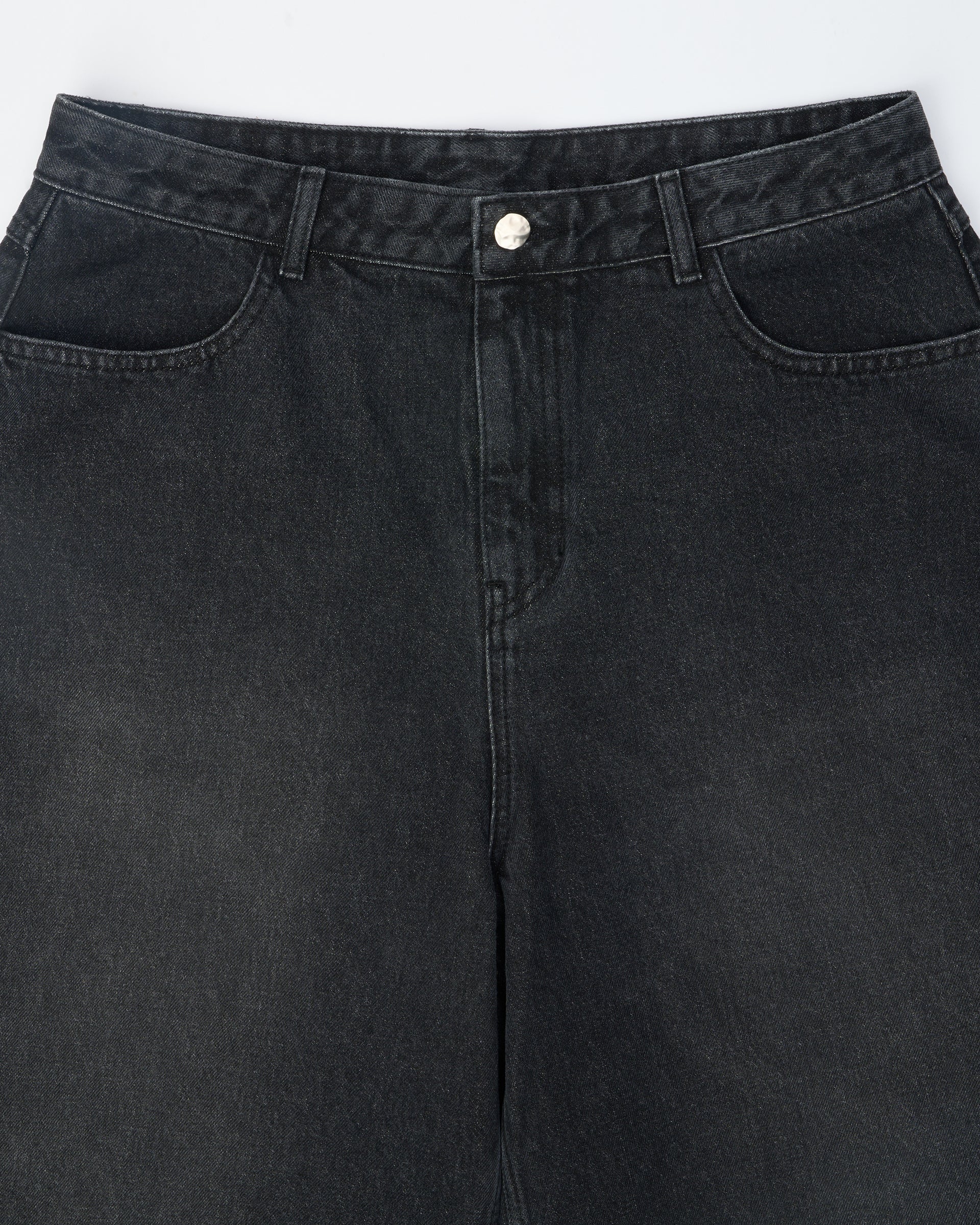 Ader Error - Sig; SV Tag short jeans 01 (Noir) product image 5 | TRAB K-Fashion Australia