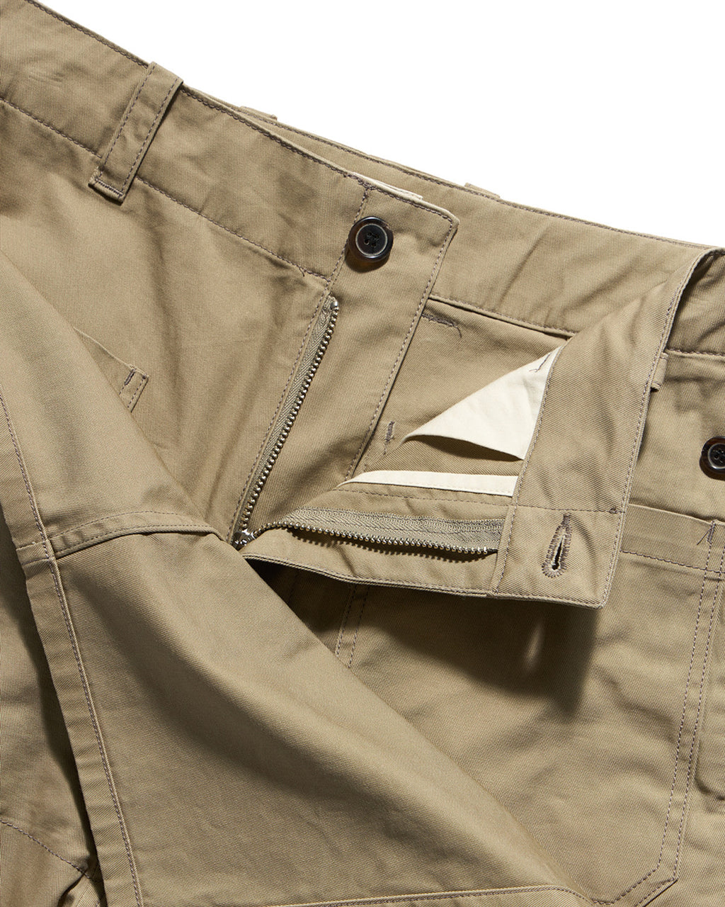 Eastlogue - Motorcycle Wide Pants (Beige) product image 4 | TRAB K-Fashion Australia