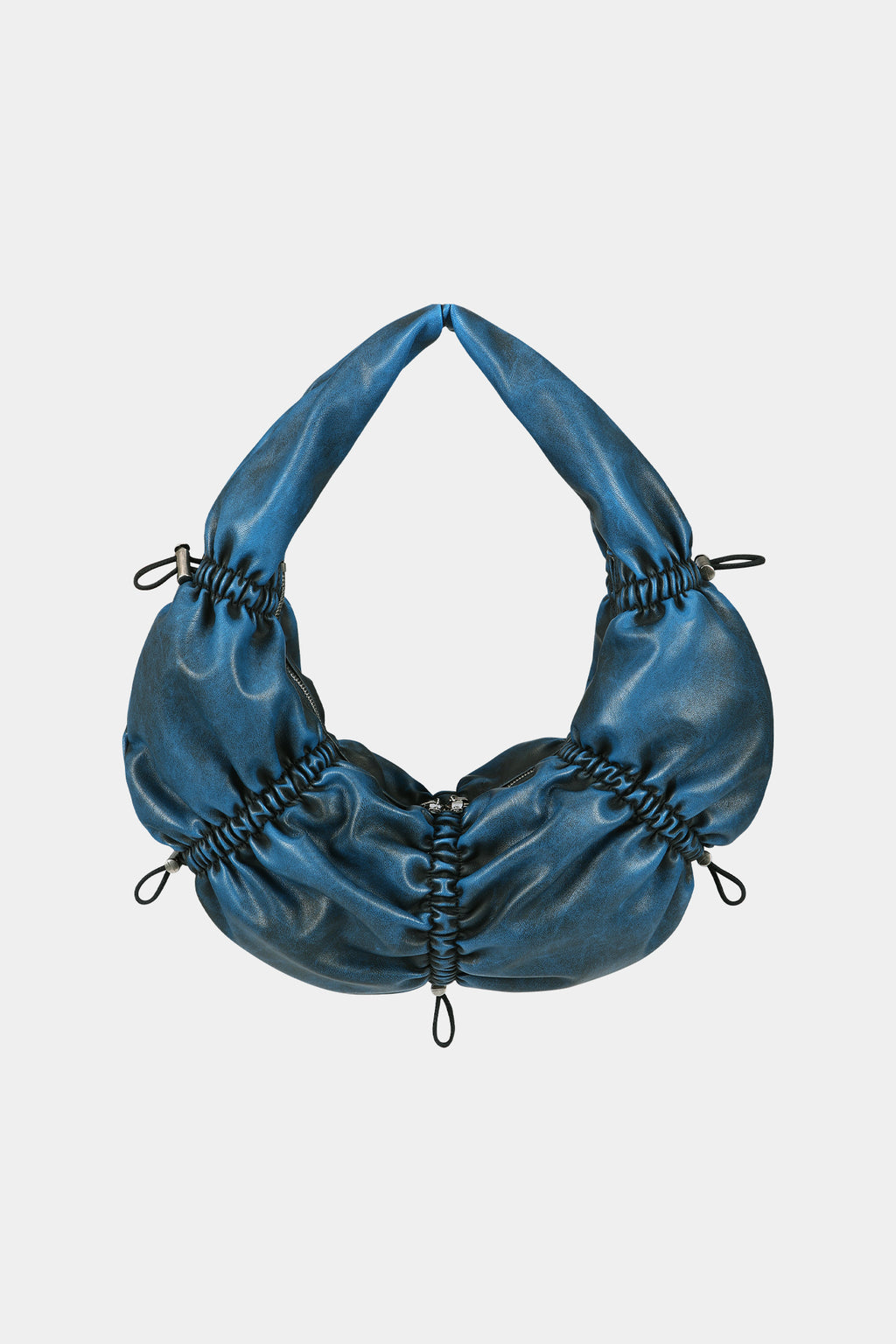 Andersson Bell - Dumpling Faux Leather Bag (Blue) product image 4 | TRAB K-Fashion Australia