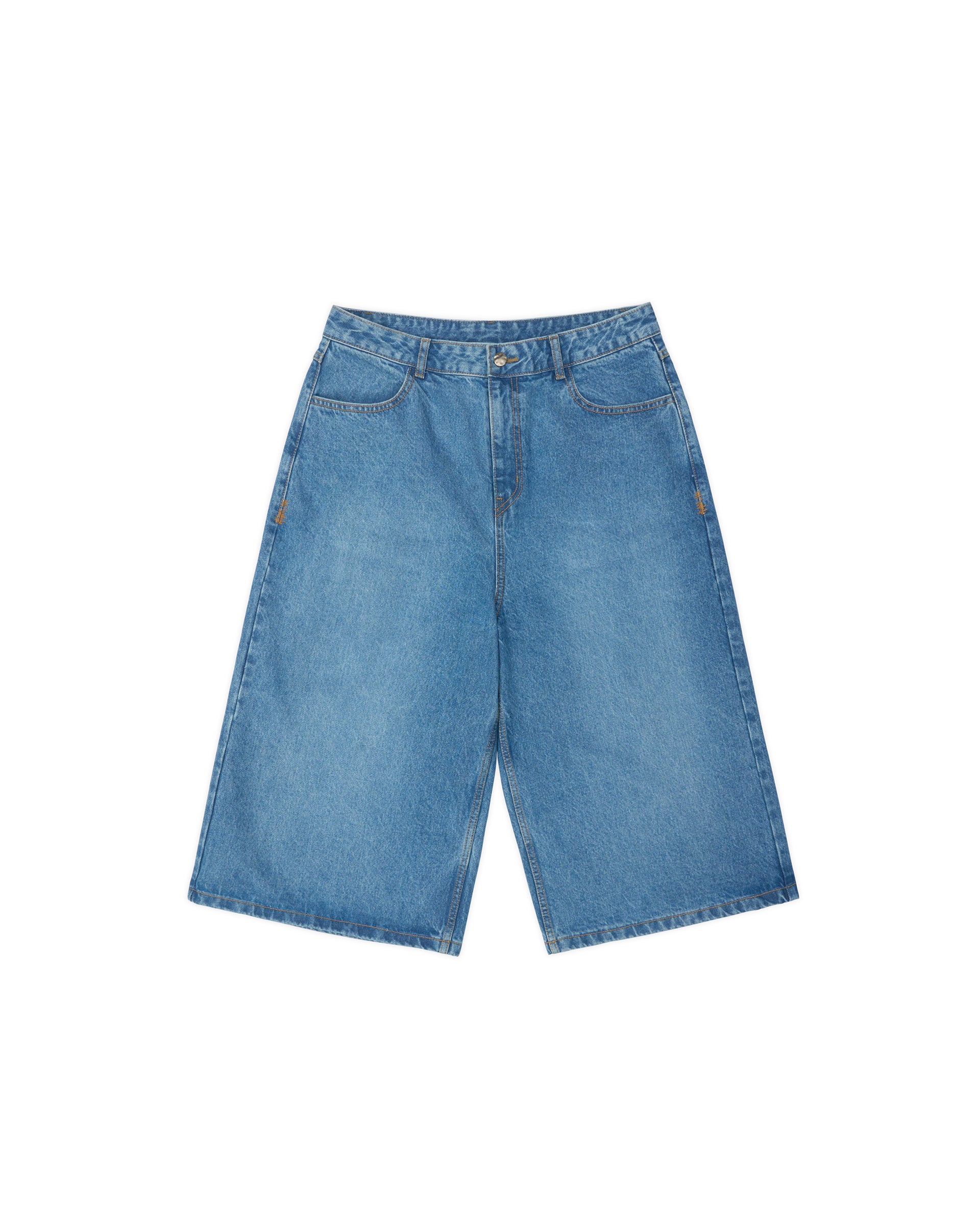 Ader Error - Sig; SV Tag short jeans 01 (Blue) product image 3 | TRAB K-Fashion Australia
