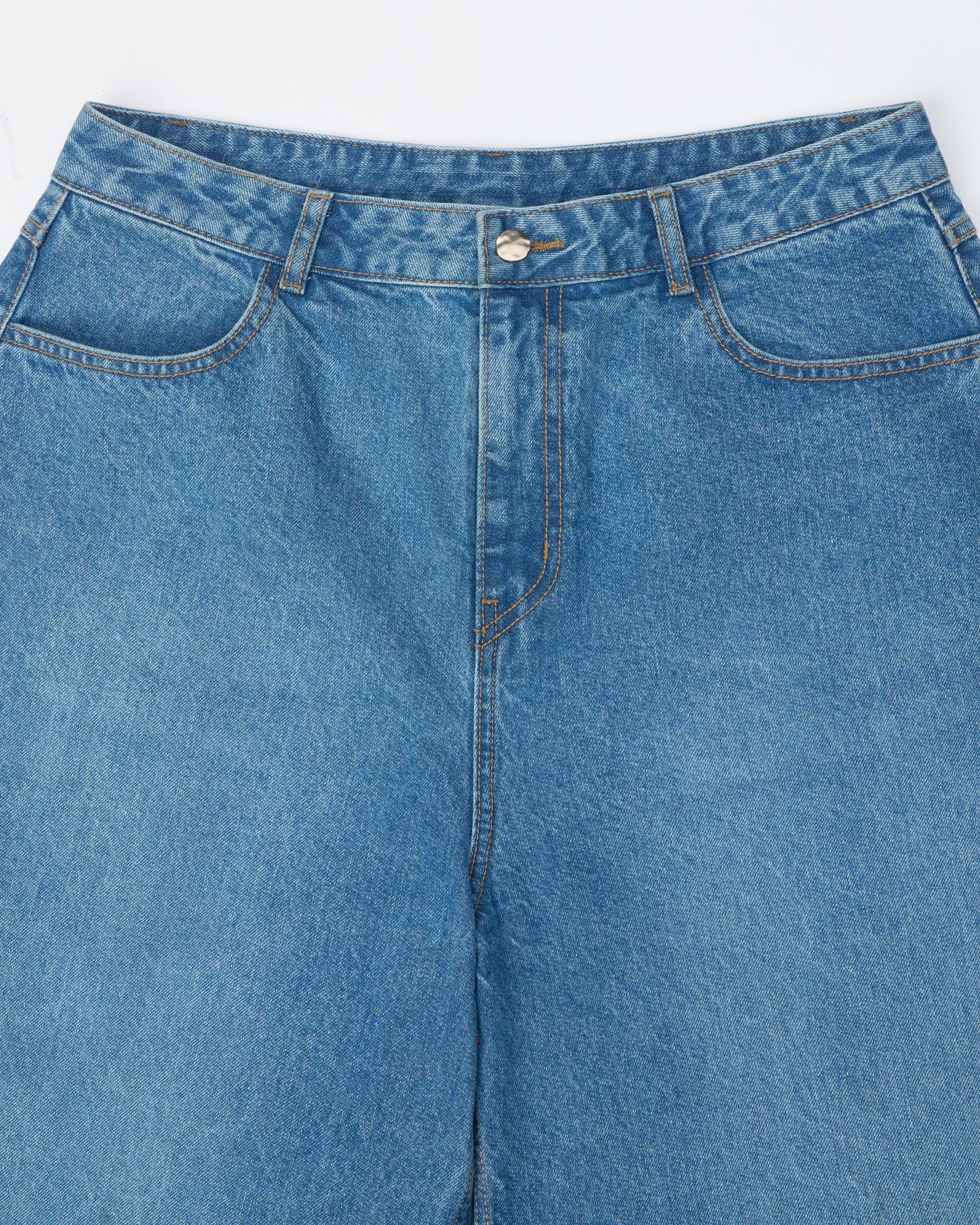 Ader Error - Sig; SV Tag short jeans 01 (Blue) product image 5 | TRAB K-Fashion Australia