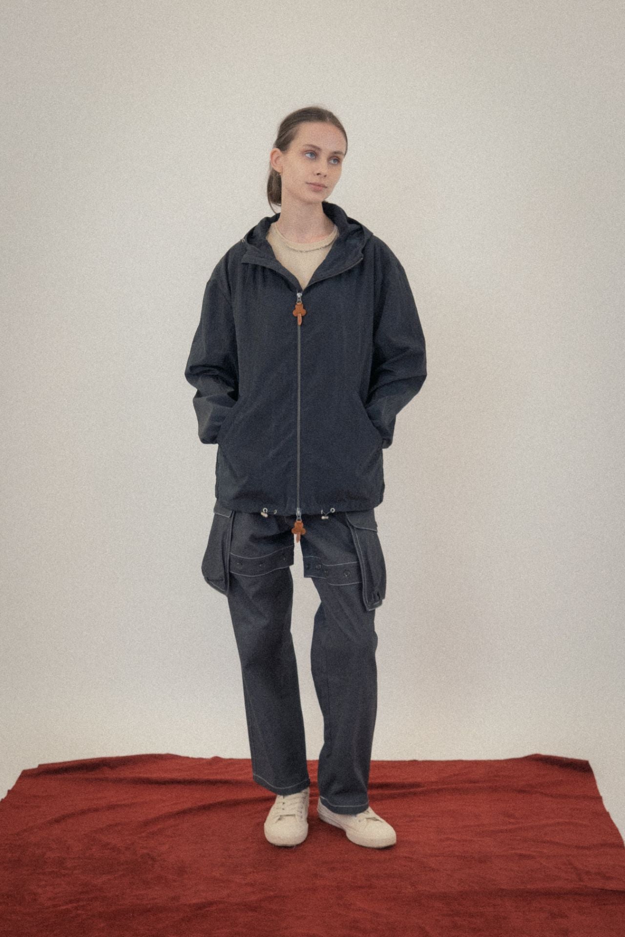 Ioedle - Trail Of Time Windbreaker (Olive) product image 12 | TRAB K-Fashion Australia