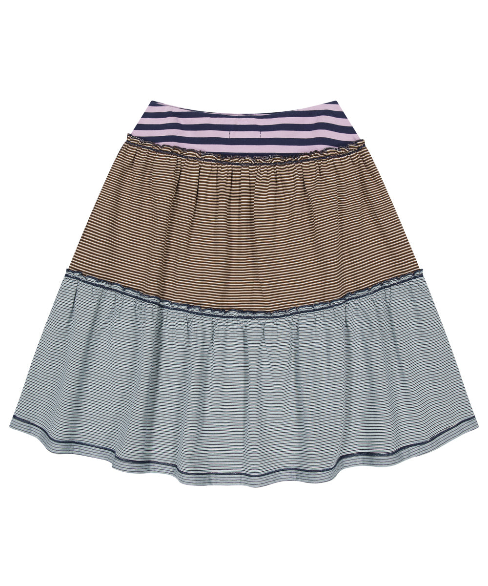 Coyseio - Colored Stripe Midi Skirt (Purple) product image 13 | TRAB K-Fashion Australia