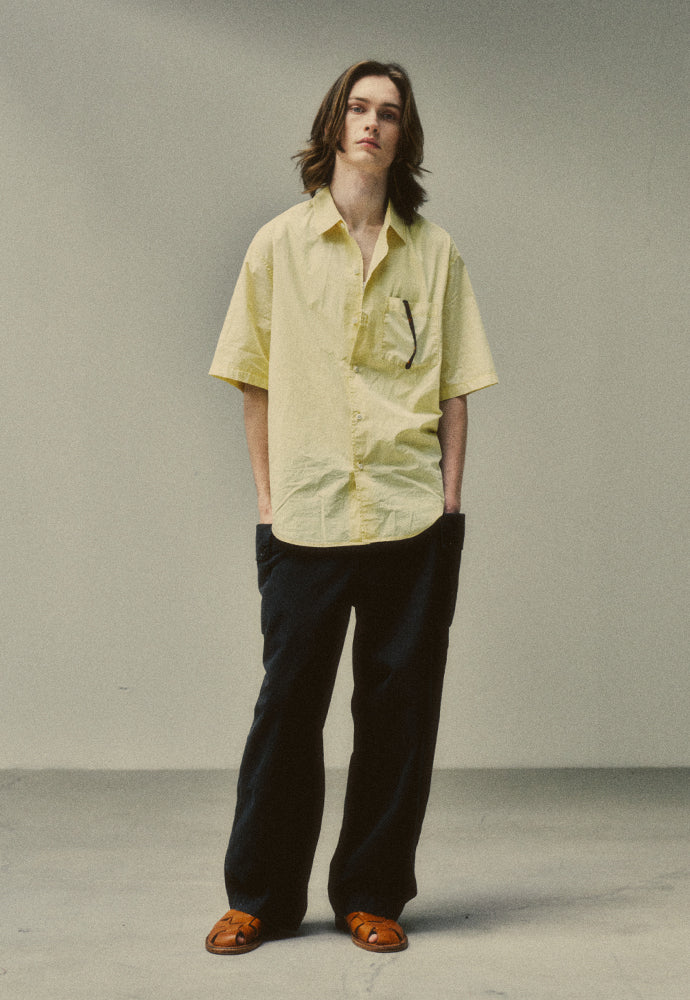 Art if acts - Garment Dyed Half Shirt (Sunset Yellow) product image 2 | TRAB K-Fashion Australia
