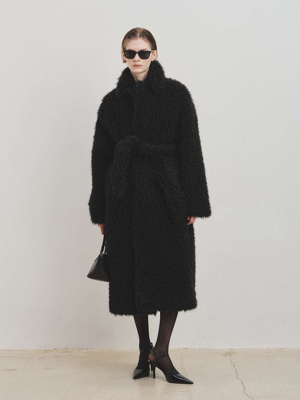 Tonywack - Oversized Black Fur Coat product image 4 | TRAB K-Fashion Australia