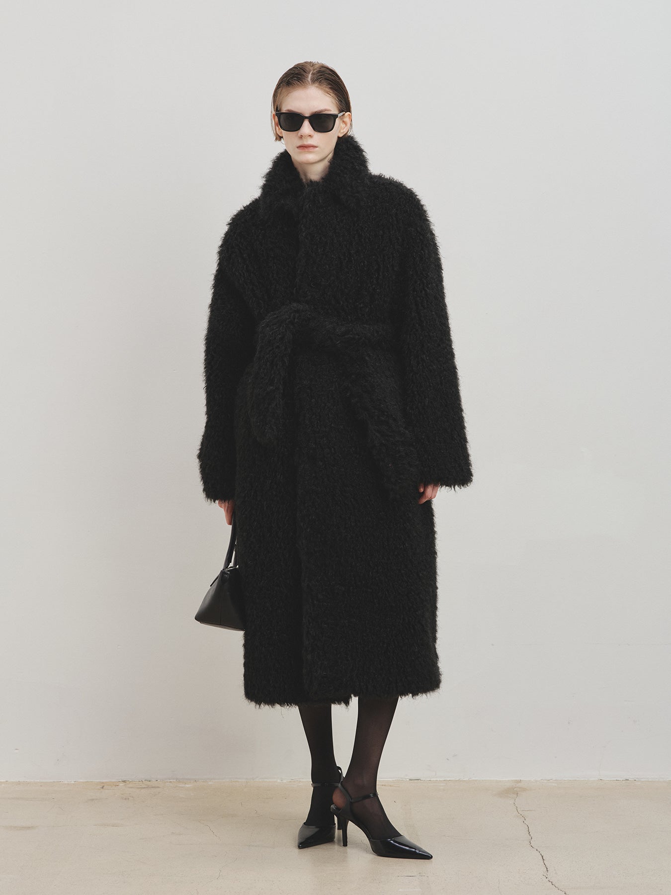 Tonywack - Oversized Black Fur Coat product image 4 | TRAB K-Fashion Australia