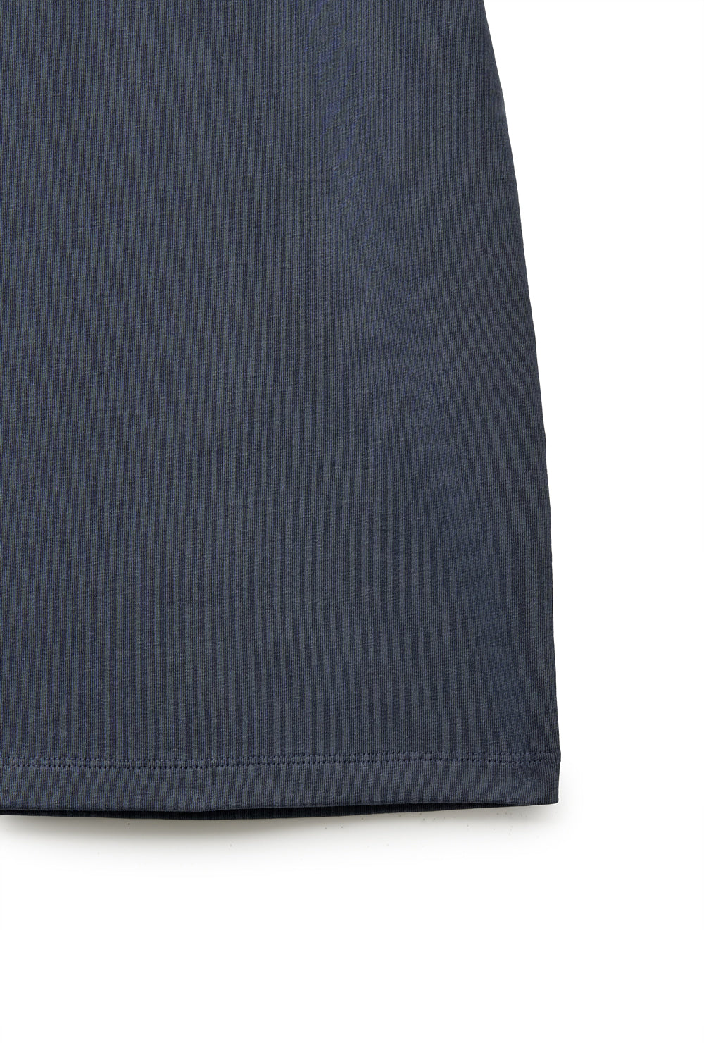 Hatchingroom - Curved Henley Neck Tee (Blue) product image 7 | TRAB K-Fashion Australia