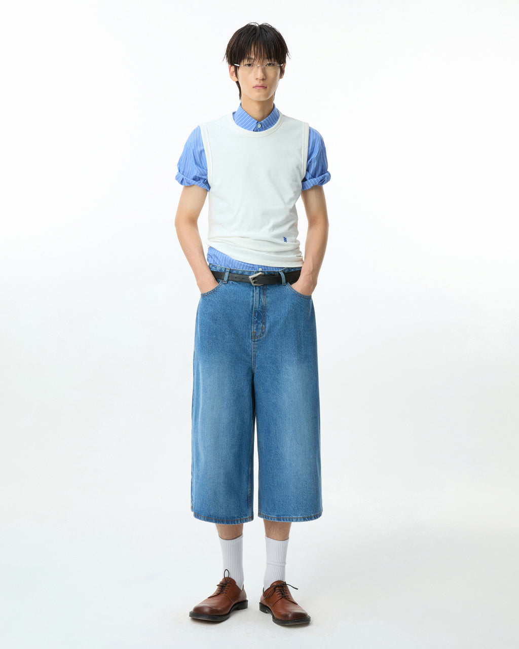 Ader Error - Sig; BL Tag sleeveless 01 (Off white) product image 12 | TRAB K-Fashion Australia