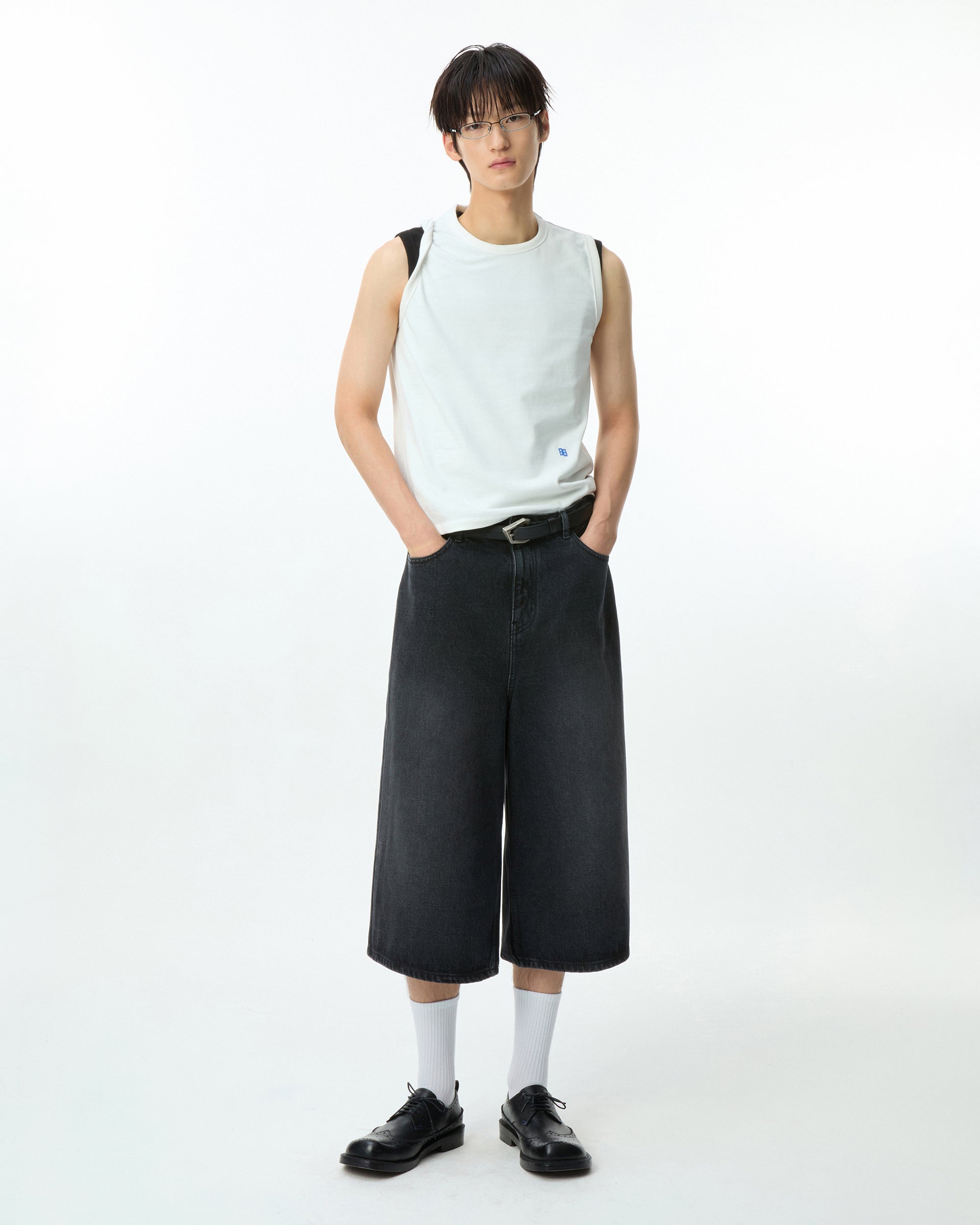 Ader Error - Sig; BL Tag sleeveless 01 (Off white) product image 14 | TRAB K-Fashion Australia