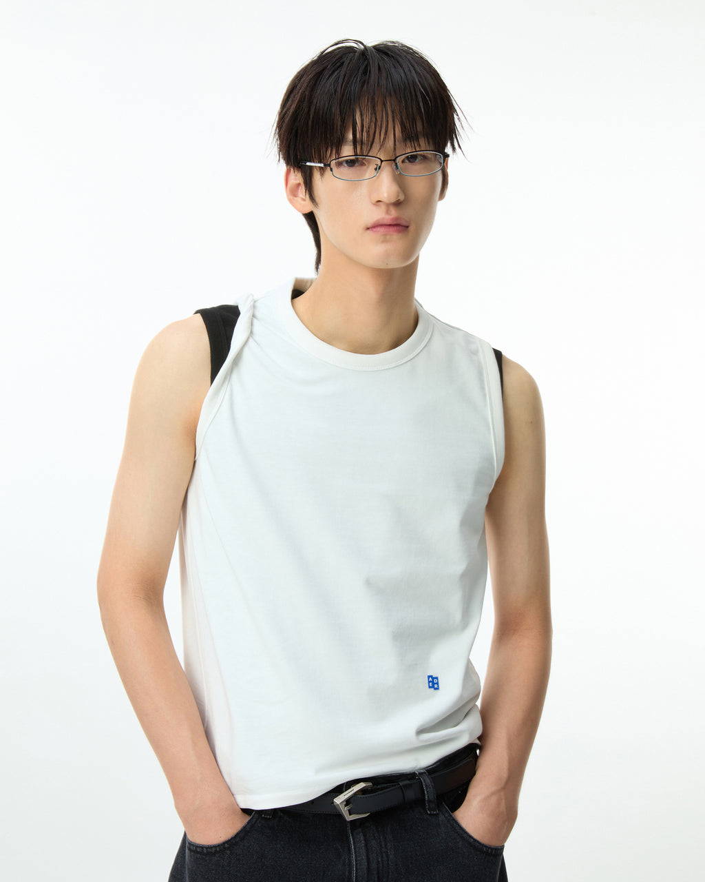 Ader Error - Sig; BL Tag sleeveless 01 (Off white) product image 15 | TRAB K-Fashion Australia