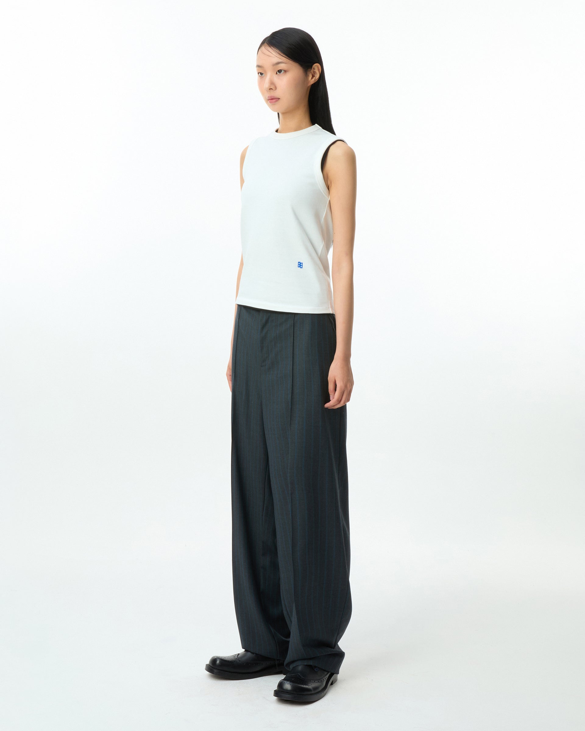 Ader Error - Sig; BL Tag sleeveless 01 (Off white) product image 5 | TRAB K-Fashion Australia