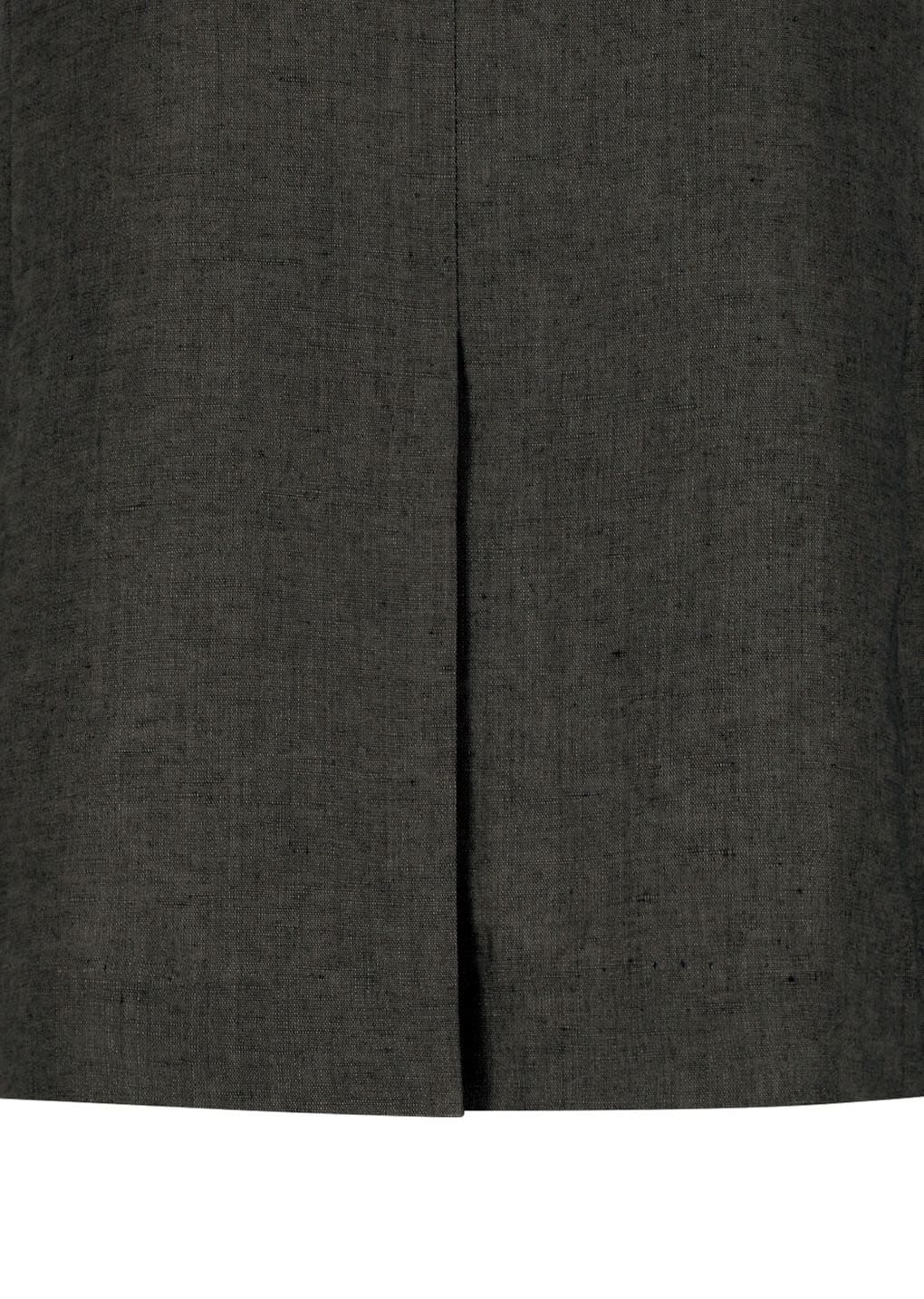 Amomento - Linen Curved Vest (Khaki Grey) product image 11 | TRAB K-Fashion Australia