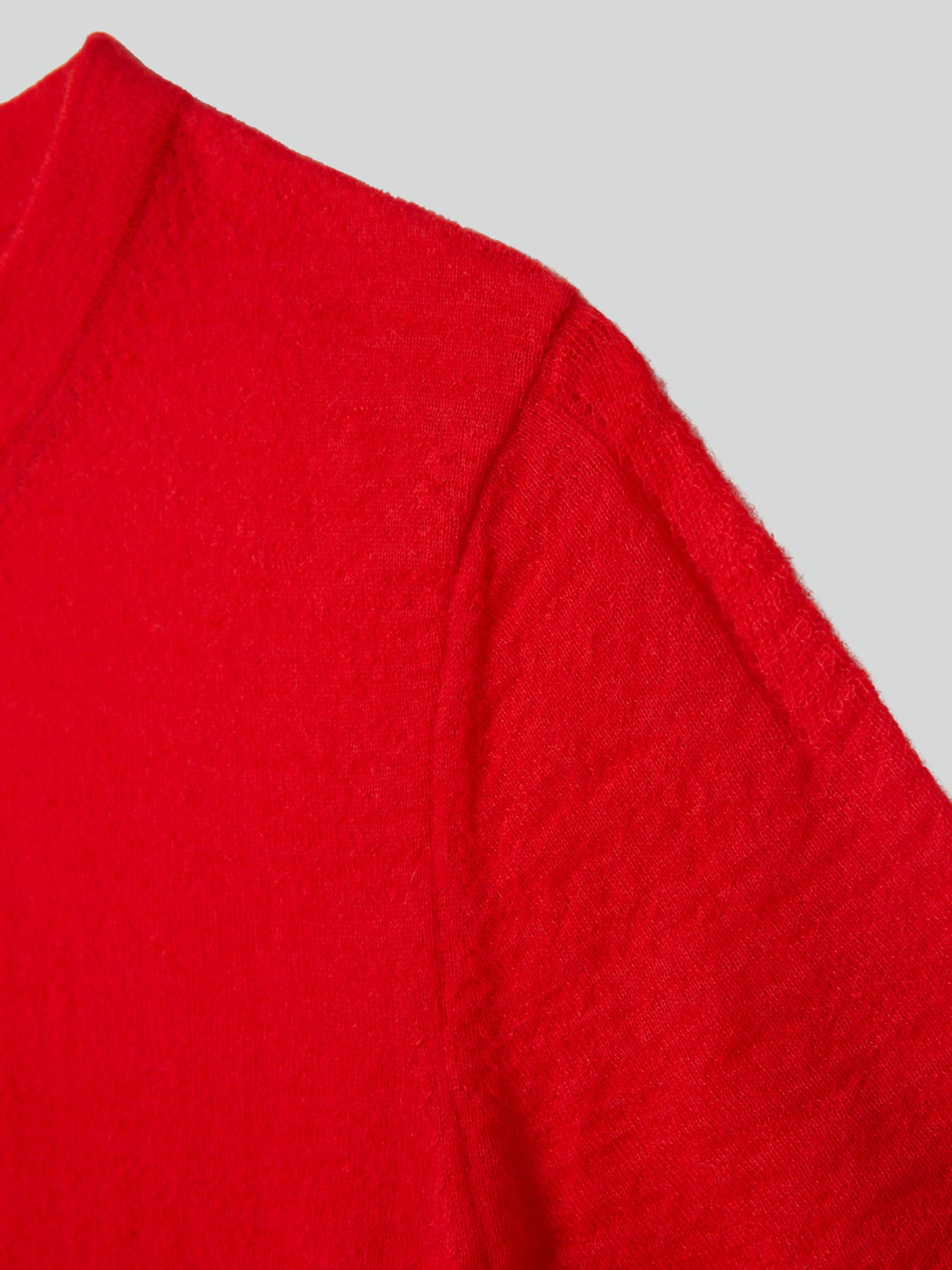 Recto - Rc Embroidery Sheer Knit Top (Scalet Red) product image 12 | TRAB K-Fashion Australia
