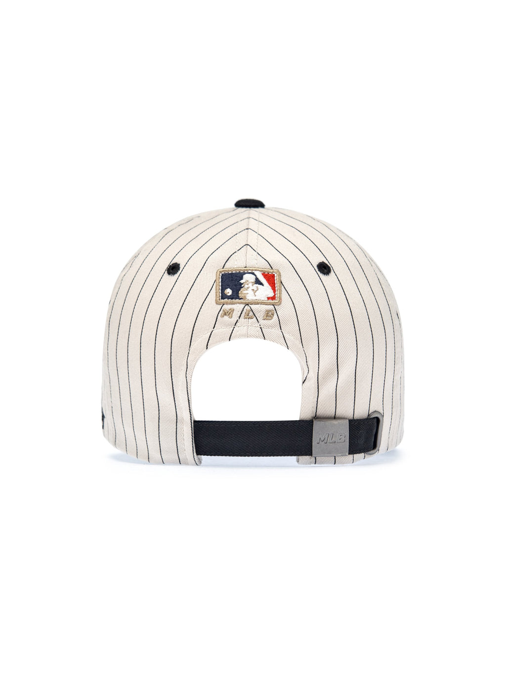 MLB Korea - MLB Signature Stripe Unstructured Ball Cap New York Yankees (Black) product image 8 | TRAB K-Fashion Australia