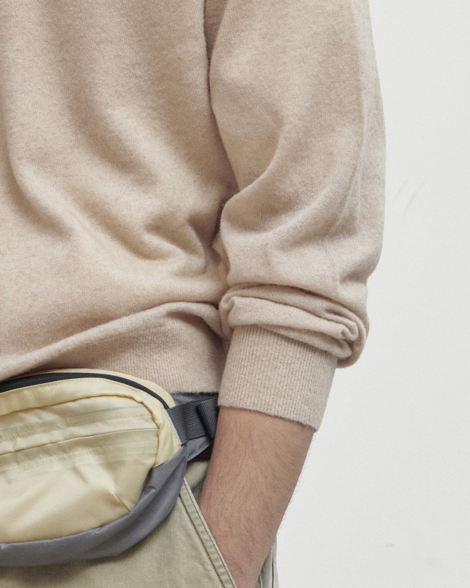 Brownyard - Soft Round Cardigan (Beige) product image 4 | TRAB K-Fashion Australia