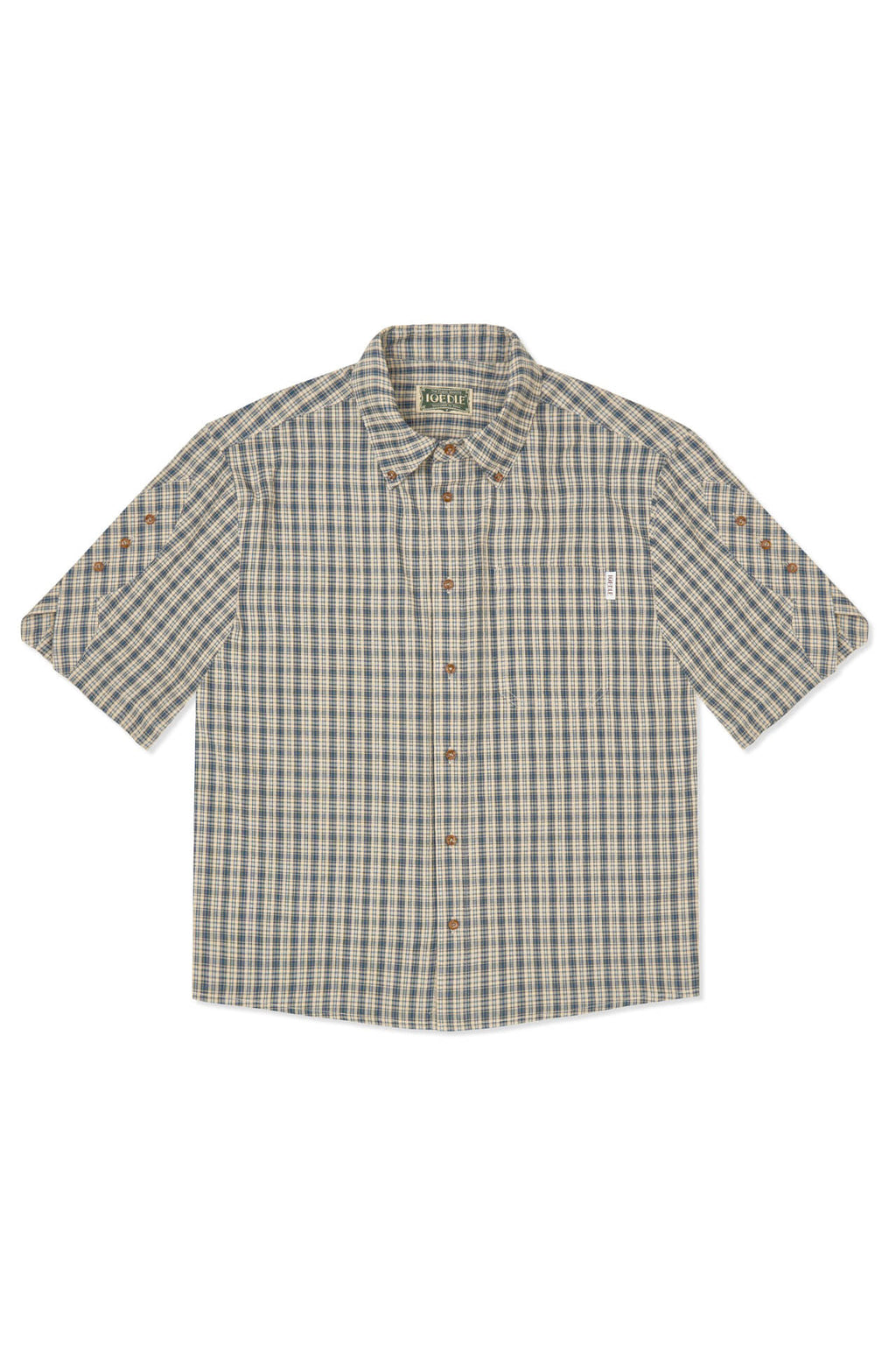 Ioedle - Rocket Slit Short Sleeve Shirt (Blue) product image 3 | TRAB K-Fashion Australia