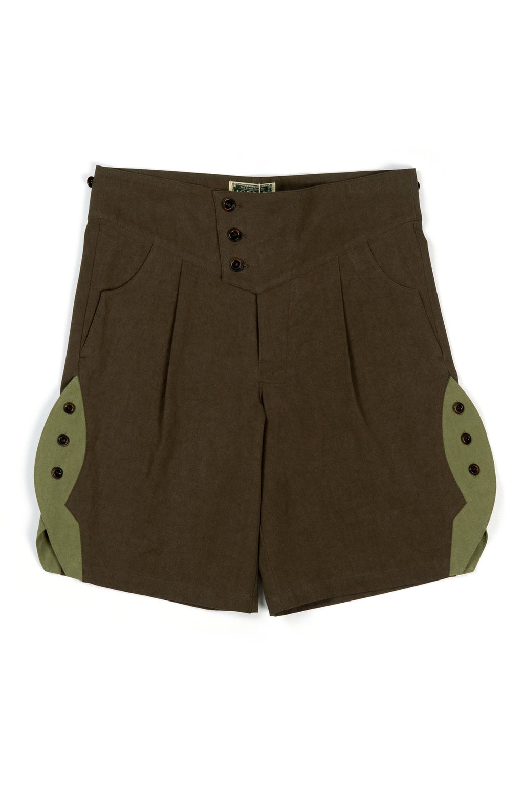 Ioedle - Rocket Slit Shorts (Brown) product image 3 | TRAB K-Fashion Australia