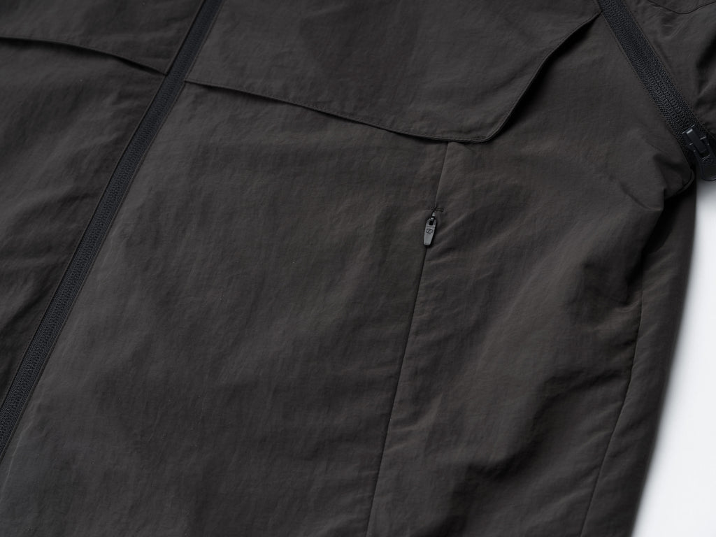 San San Gear - Slash Zipper Jacket (Brown) product image 7 | TRAB K-Fashion Australia