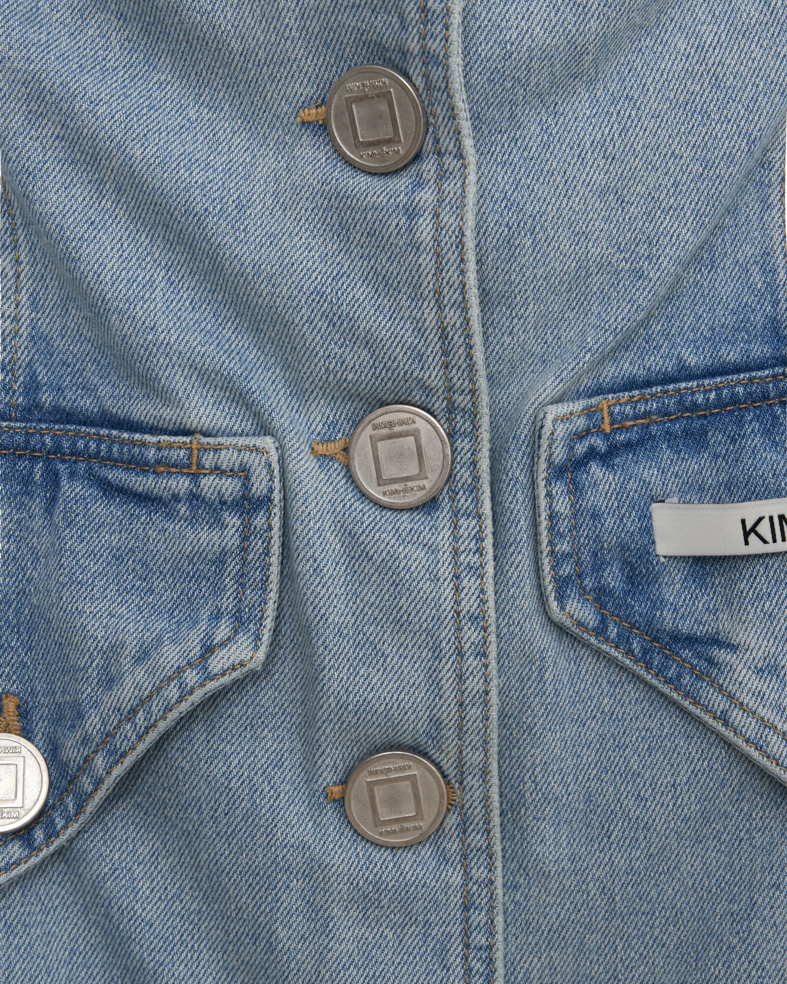 Kimhe Kim - Emma Denim Tube Top Dress (Sky Blue) product image 9 | TRAB K-Fashion Australia