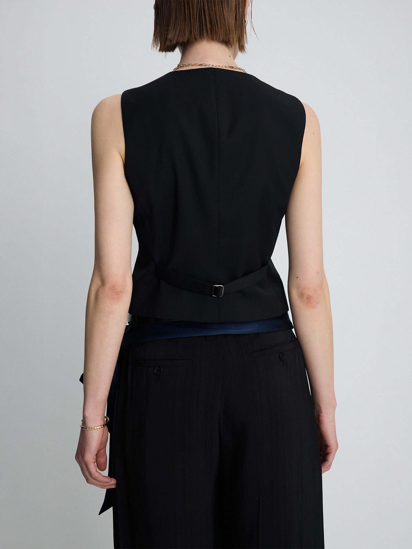 Tonywack - Wool Tailored Vest (Black) product image 9 | TRAB K-Fashion Australia